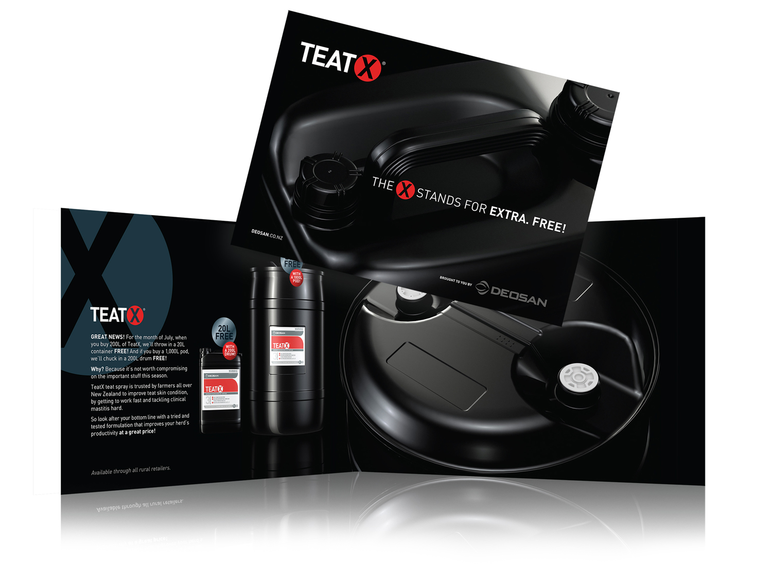  Promotional brochure for TeatX 