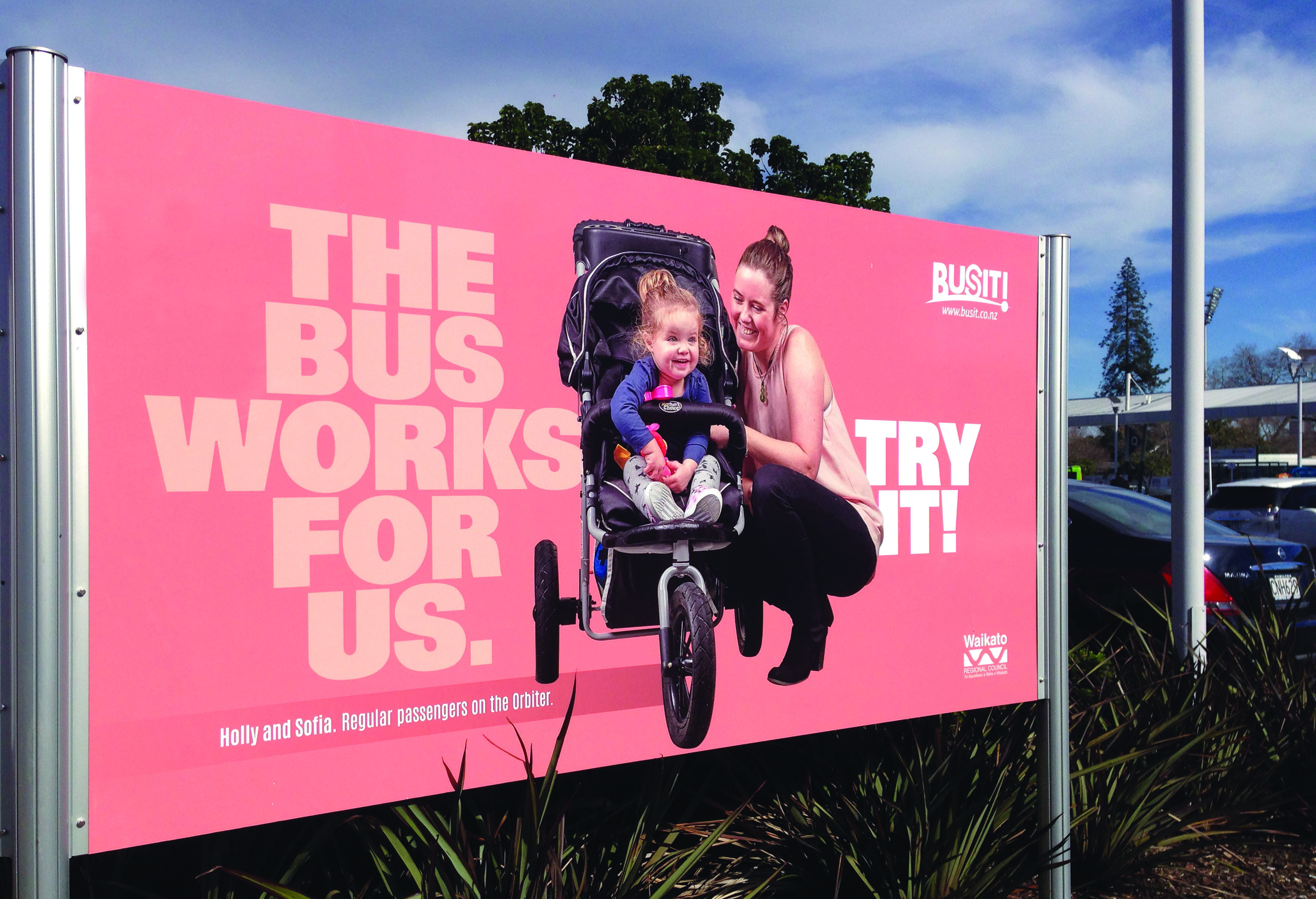  Campaign for Waikato Regional Council to get more people on the bus 