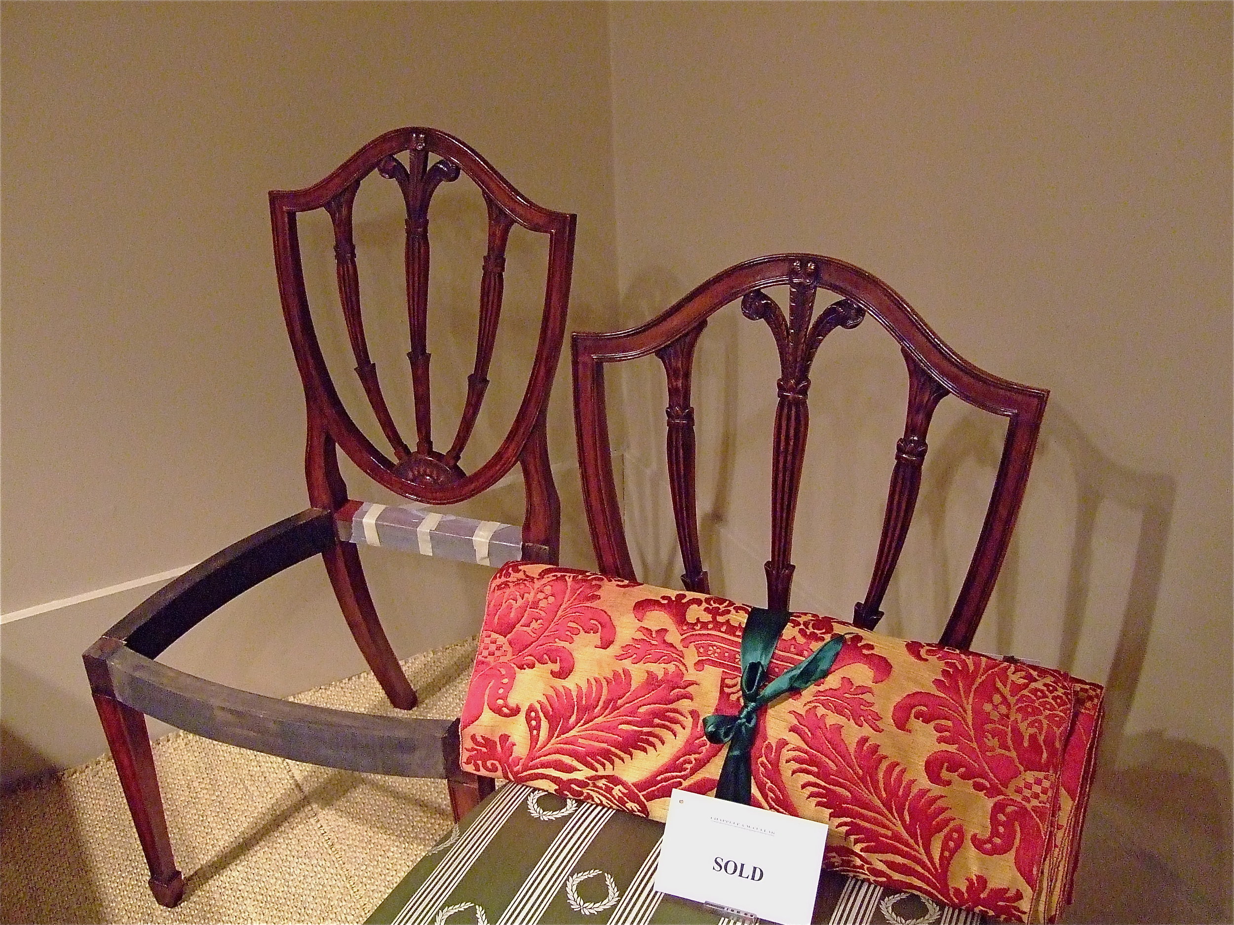 My chair and an original.