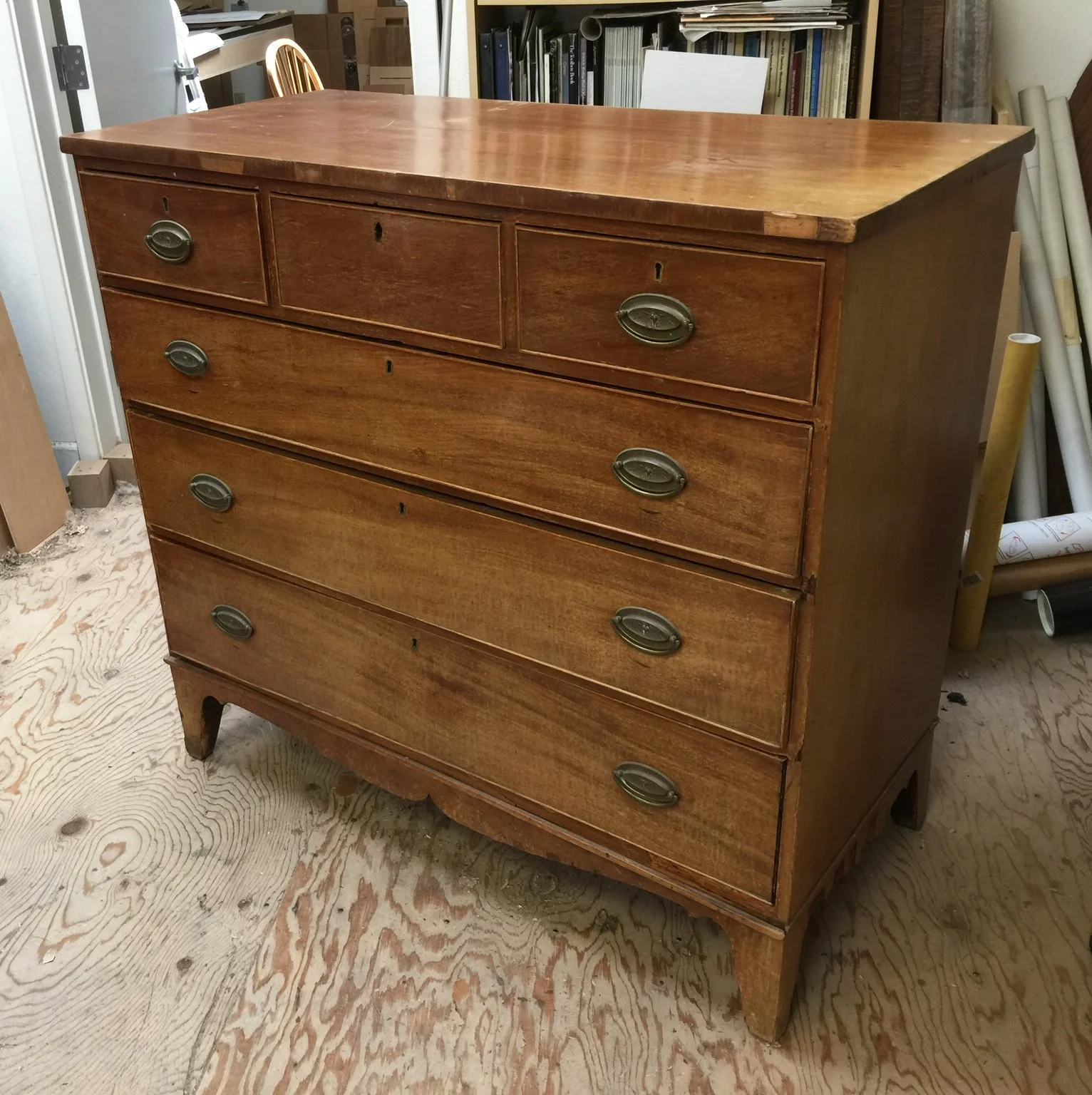 Before restoring.