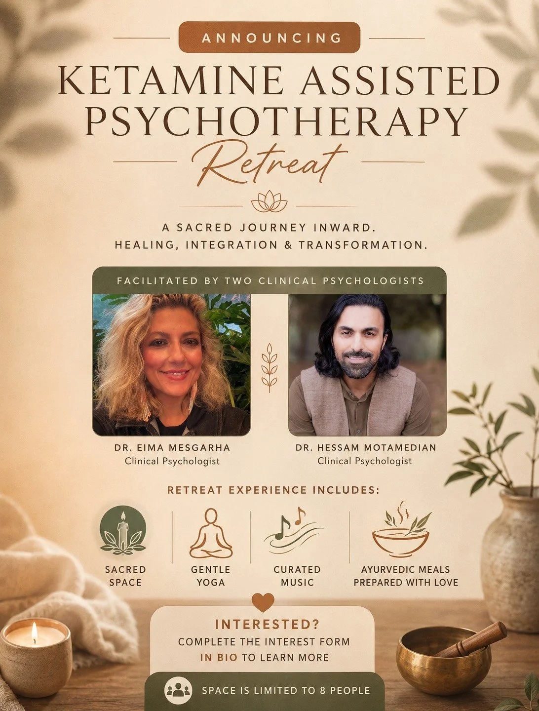 Ketamine-Assisted Psychotherapy Retreat 