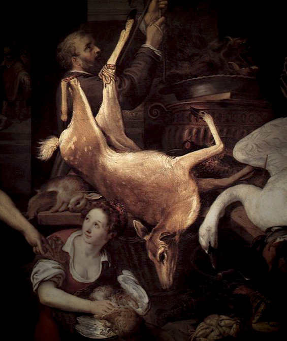 Adriaen van Nieulandt, Kitchen scene