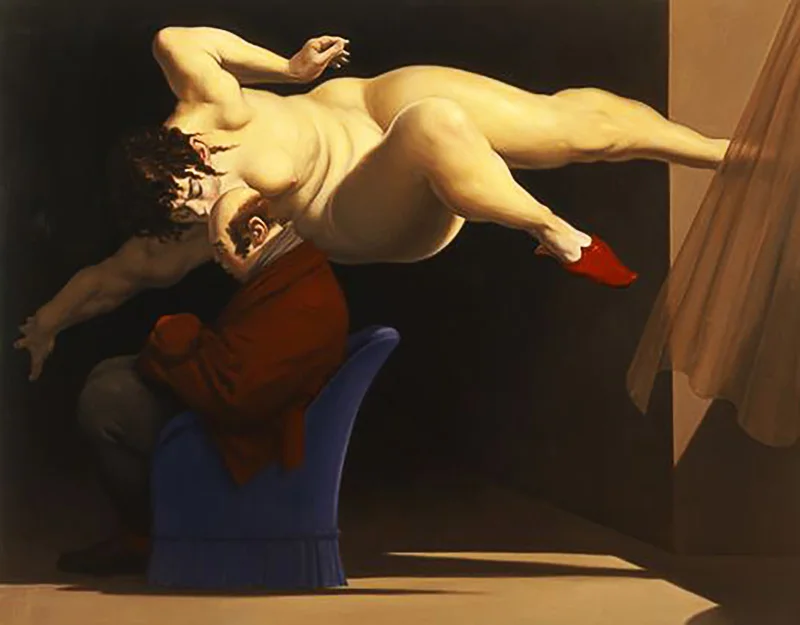 Wainer Vaccari, La visita, 1992 Placements: COSTAS | PEITO & ABD | CABEÇA & PESCOÇO | CABEÇA & COSTAS | COXA & ABD | COXAS | COSTAS & BRAÇO | BRAÇOS | 