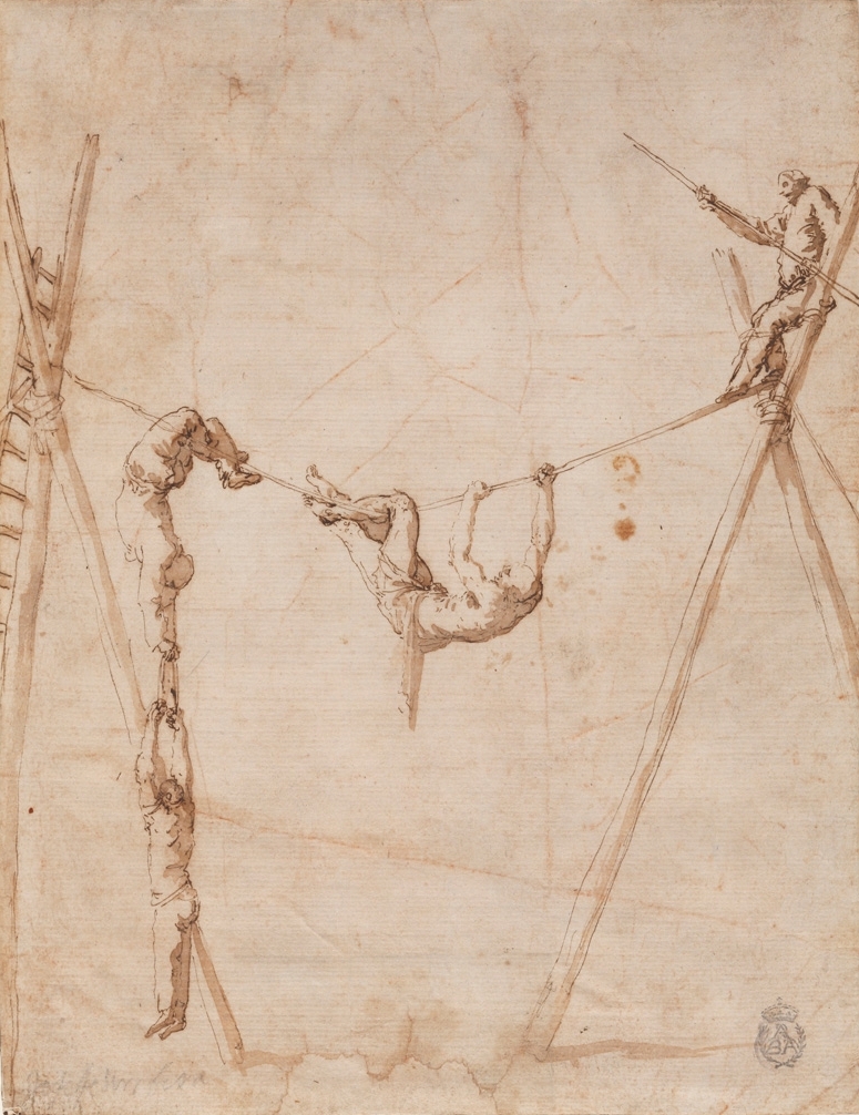  José de Ribera, Acrobats on the rope, 1630. 