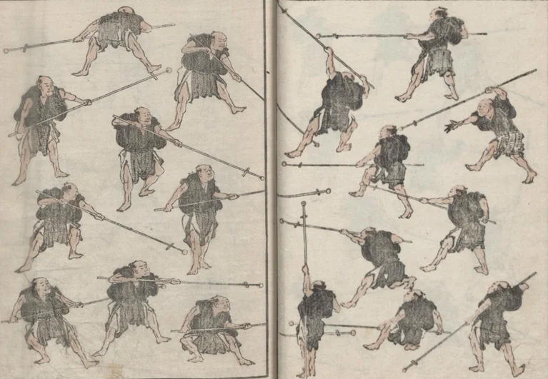Hokusai, Random Sketches by Hokusai, Volume 6, Hokusai manga
