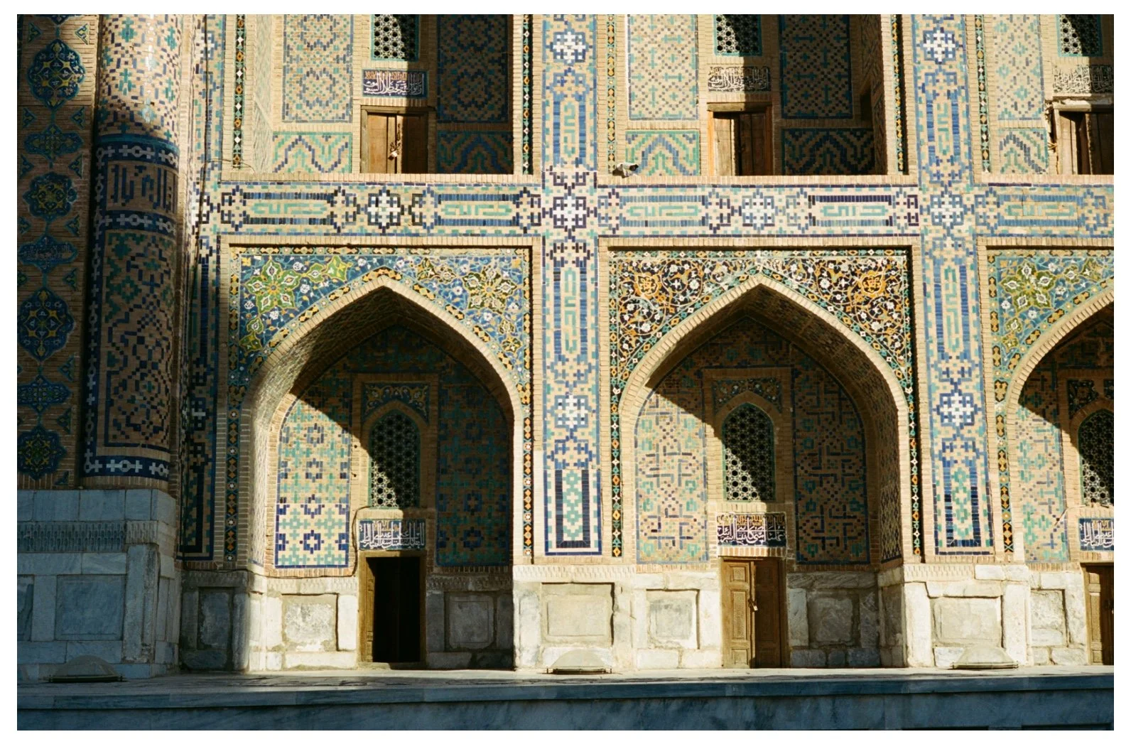 uzbekistan samarkand registan art print