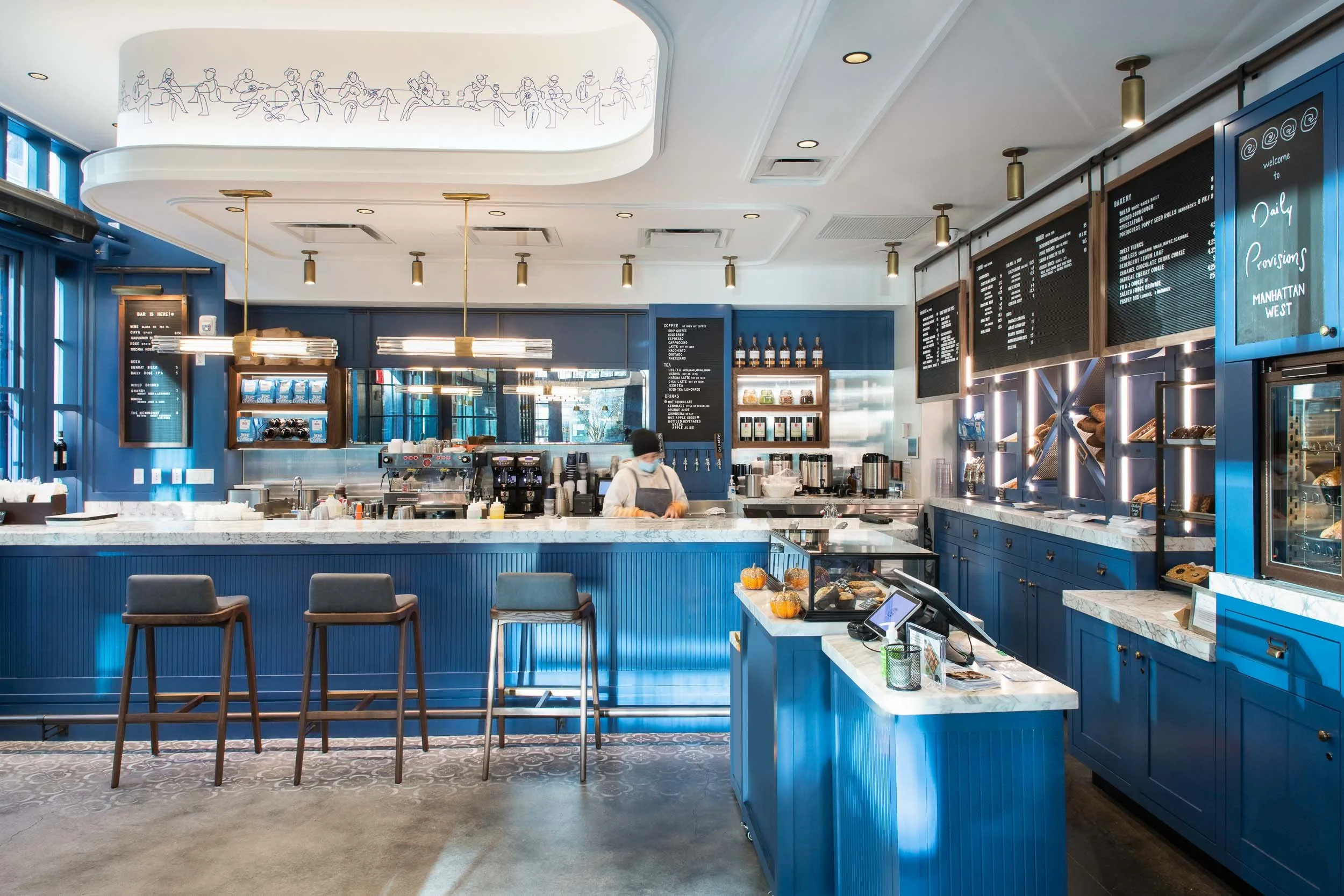 Daily Provisions Manhattan West — Grizform Design Architects