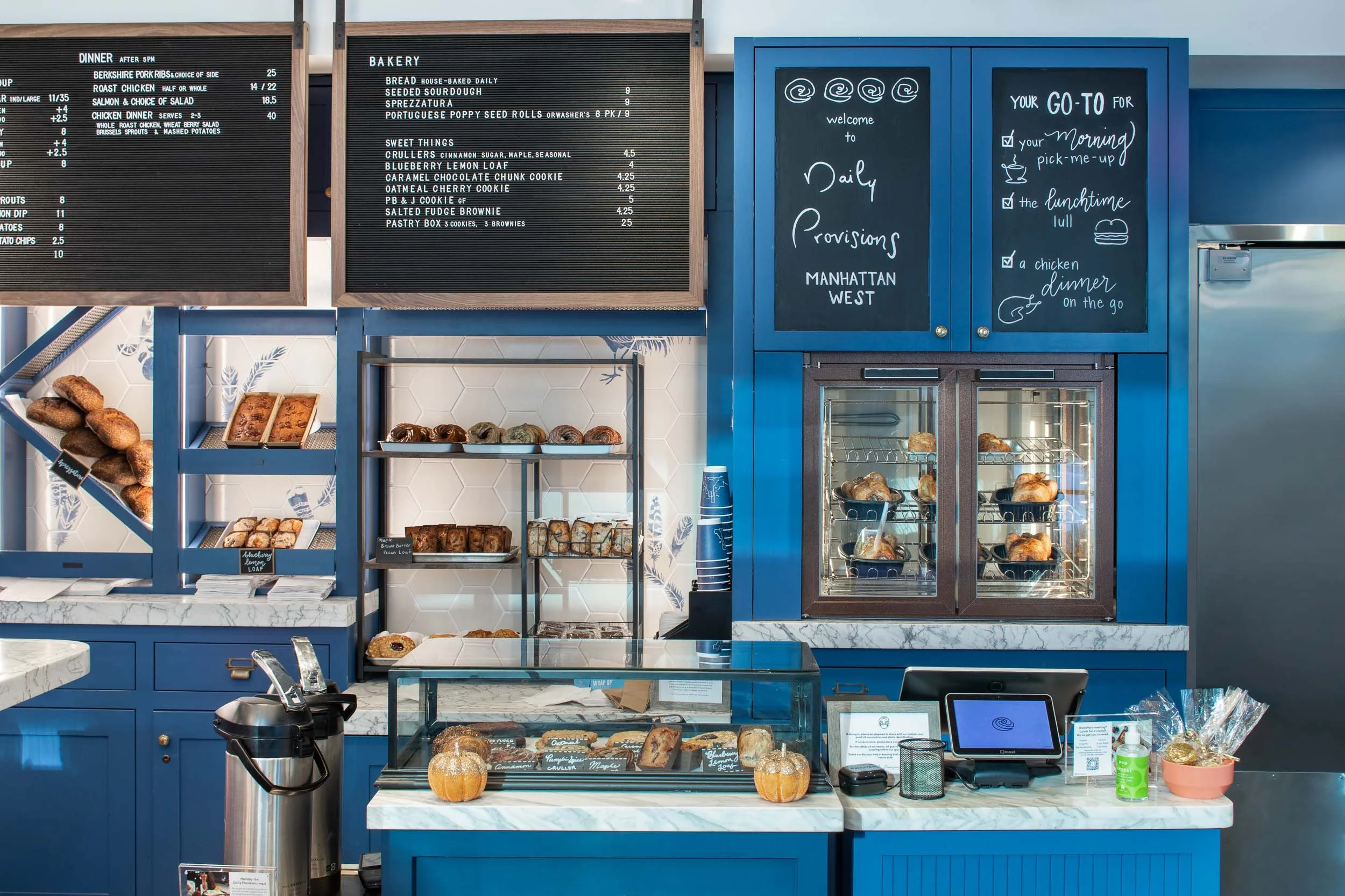 Daily Provisions Manhattan West — Grizform Design Architects