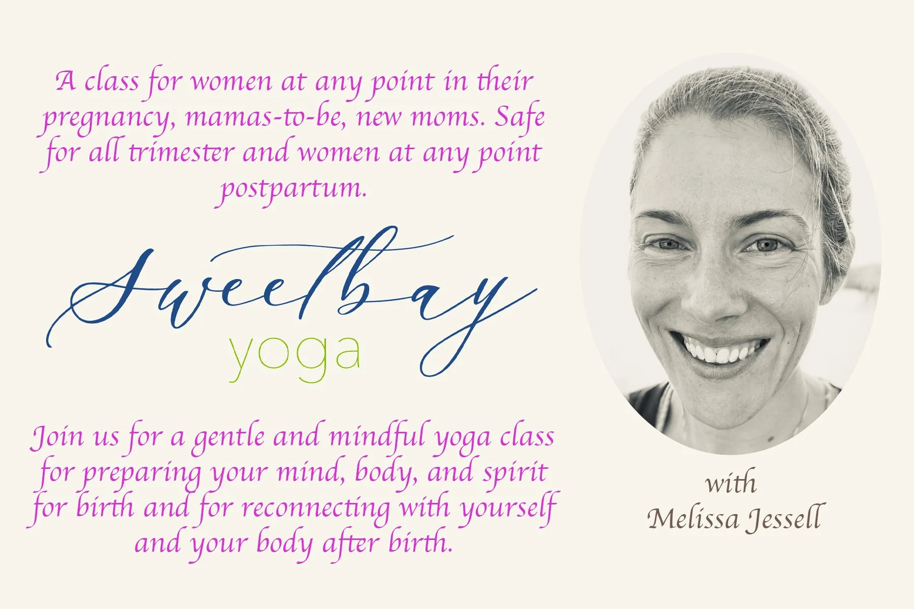 Prenatal Yoga  - For all trimesters (postnatal too!))