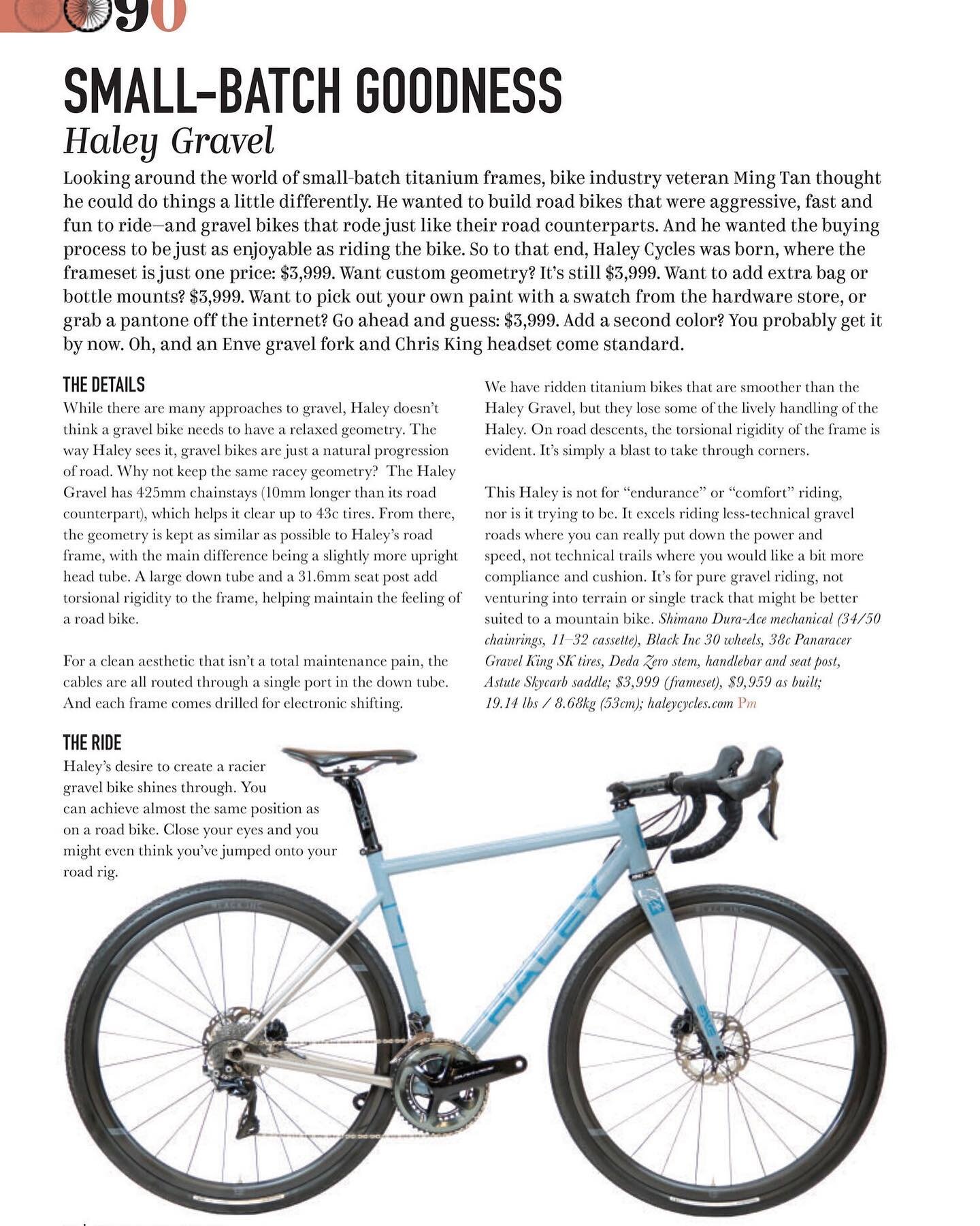 We build custom bikes just for you with no custom up charge! 

So we have a couple of questions do you want a Haley - 

- mountain bike
- gravel bike
- road bike 

What color or colors do you want?! 

#haleycycles #sanjose #sanjosecalifornia #gravelb