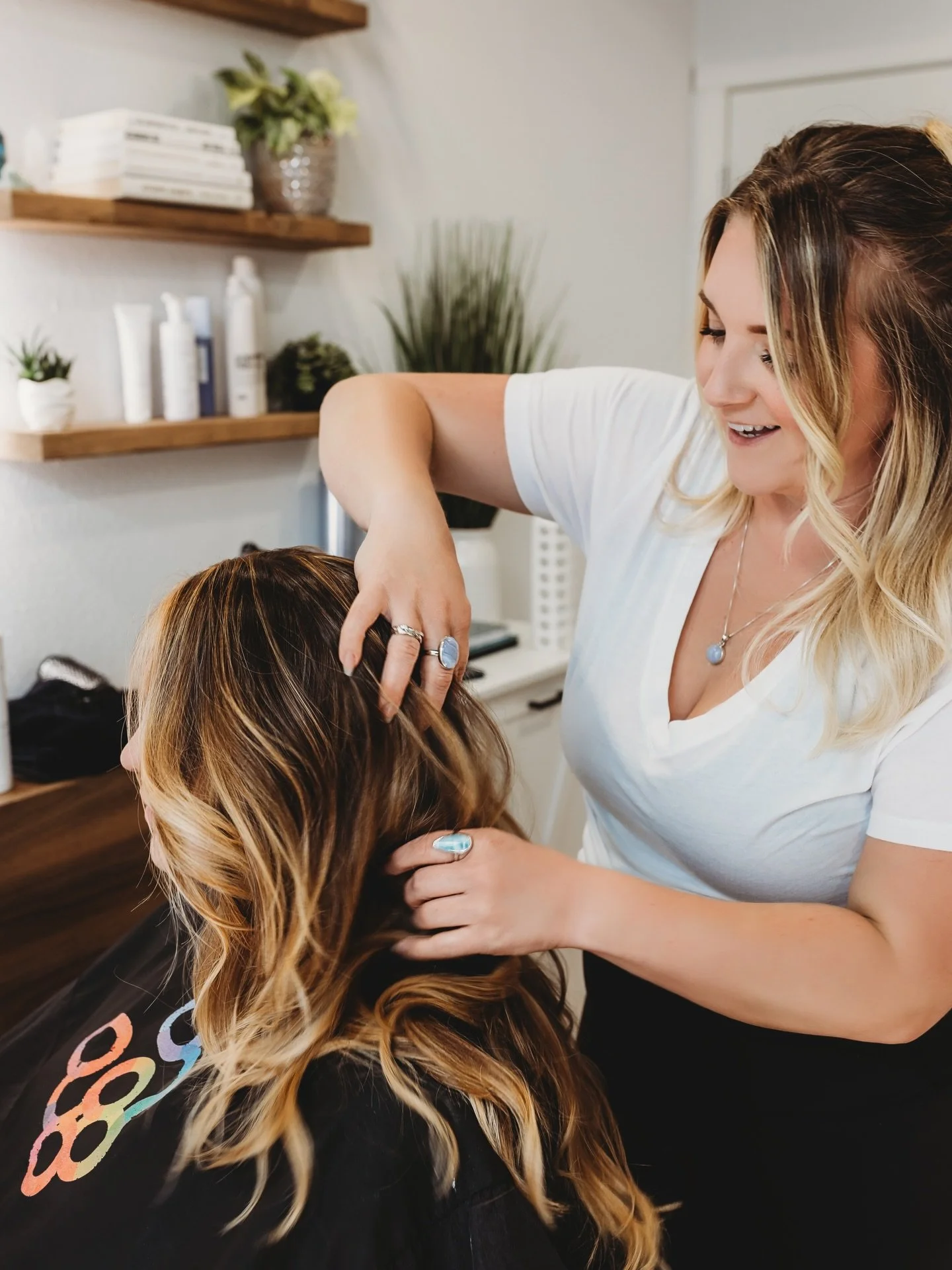 I&rsquo;m so grateful I get to do this work.

Every single client who sits in my chair brings a little more light into my world.
Thank you for trusting me with your hair, your stories, your seasons, and your glow-ups.
Thank you for showing up&mdash;e