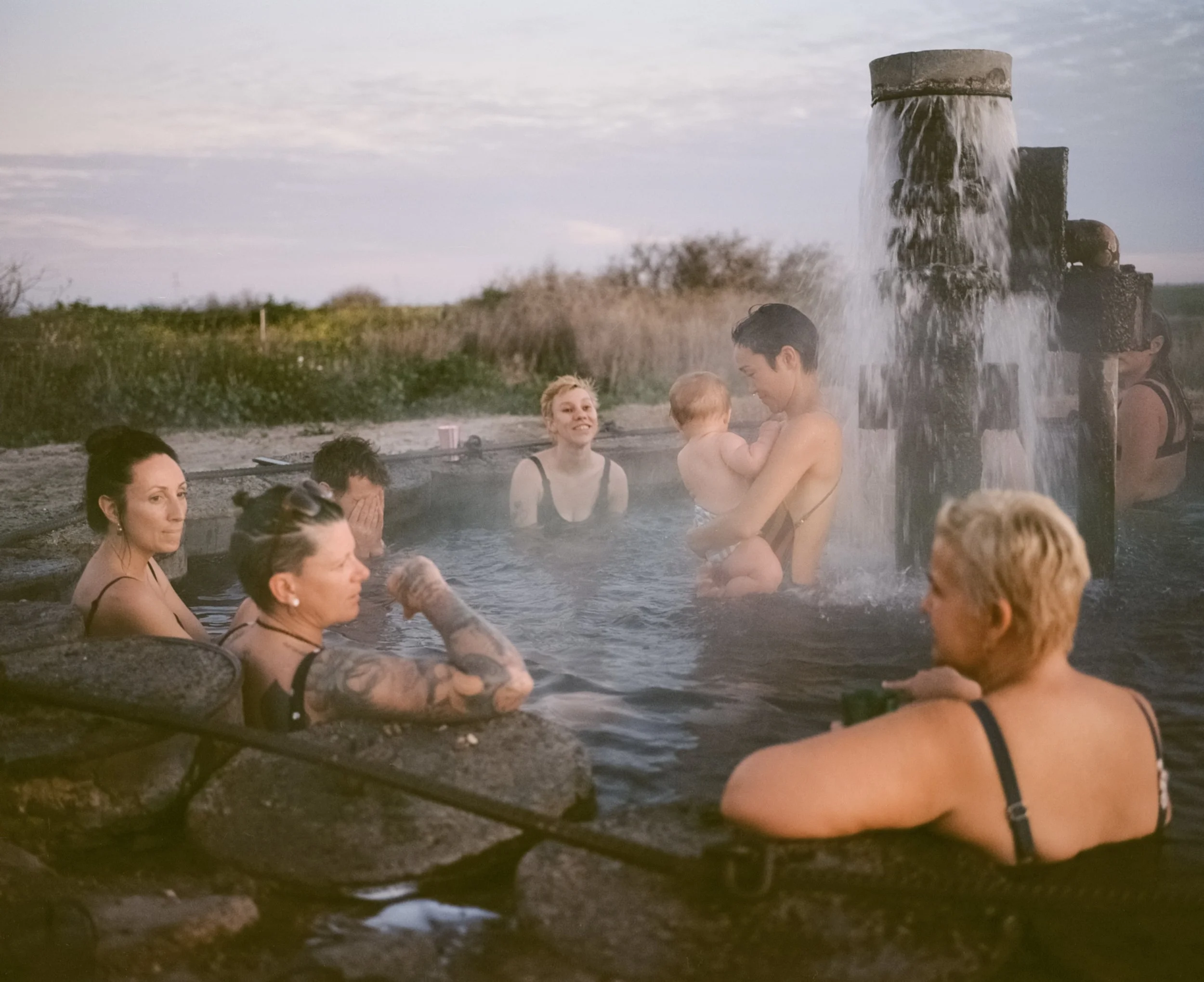  Outback NSW hot bores. Flowing with water that’s about two million years old, from the Great Artesian Basin.  