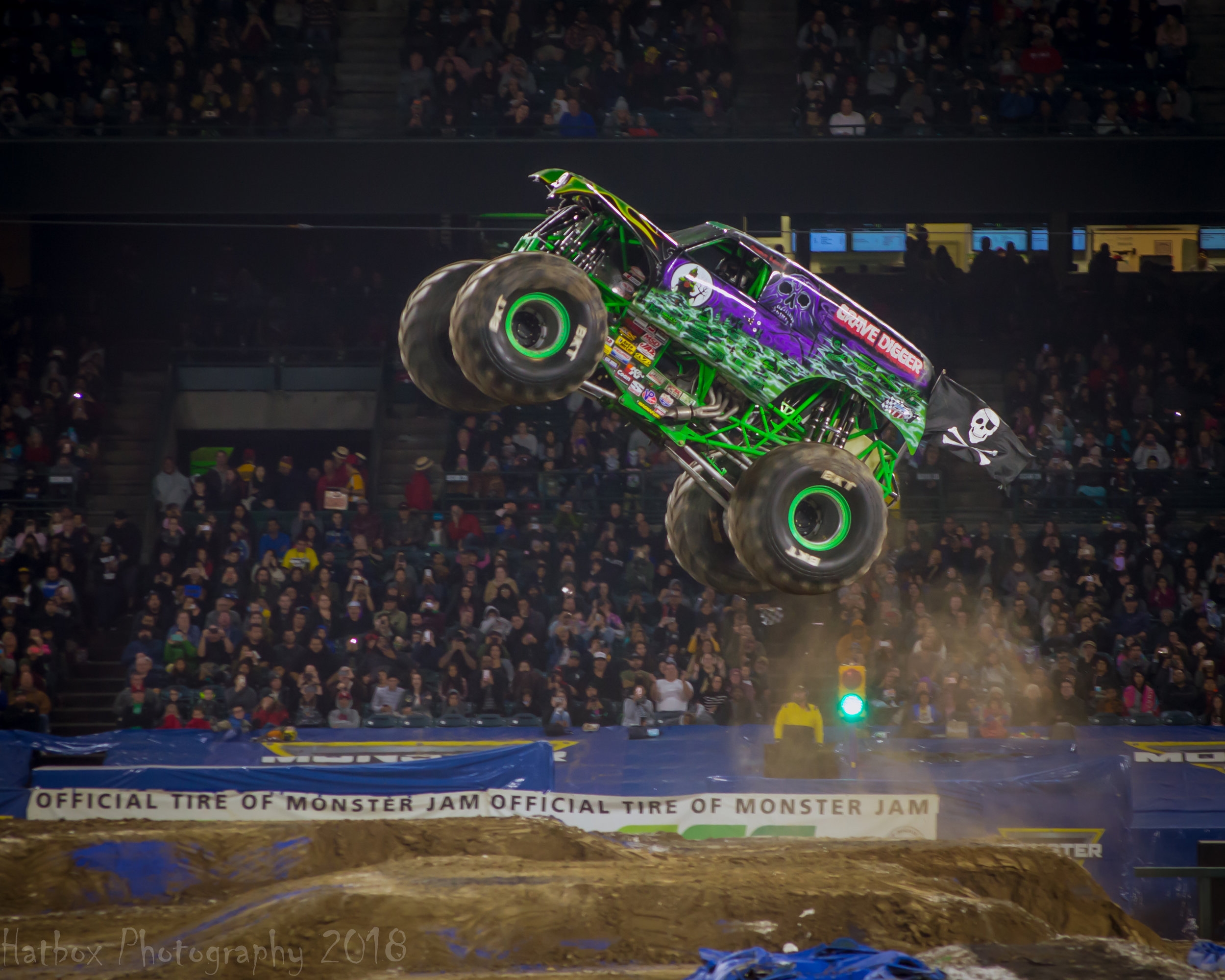 Giant wheels, screaming fans: Monster Jam makes a pit stop in