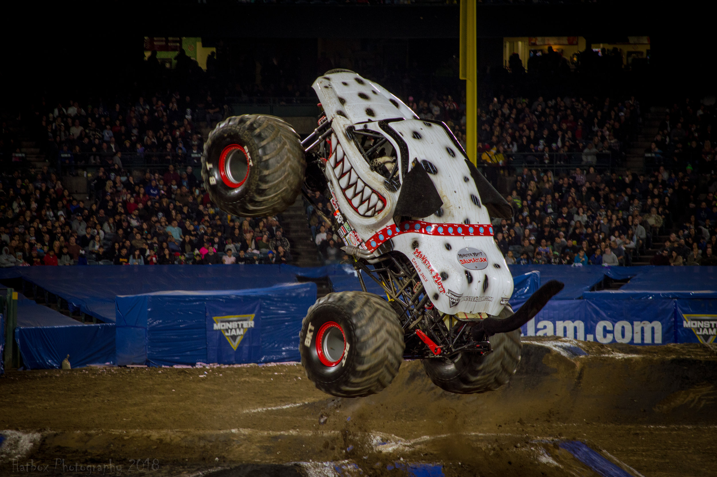 Monster Jam's female driver not afraid to step on it