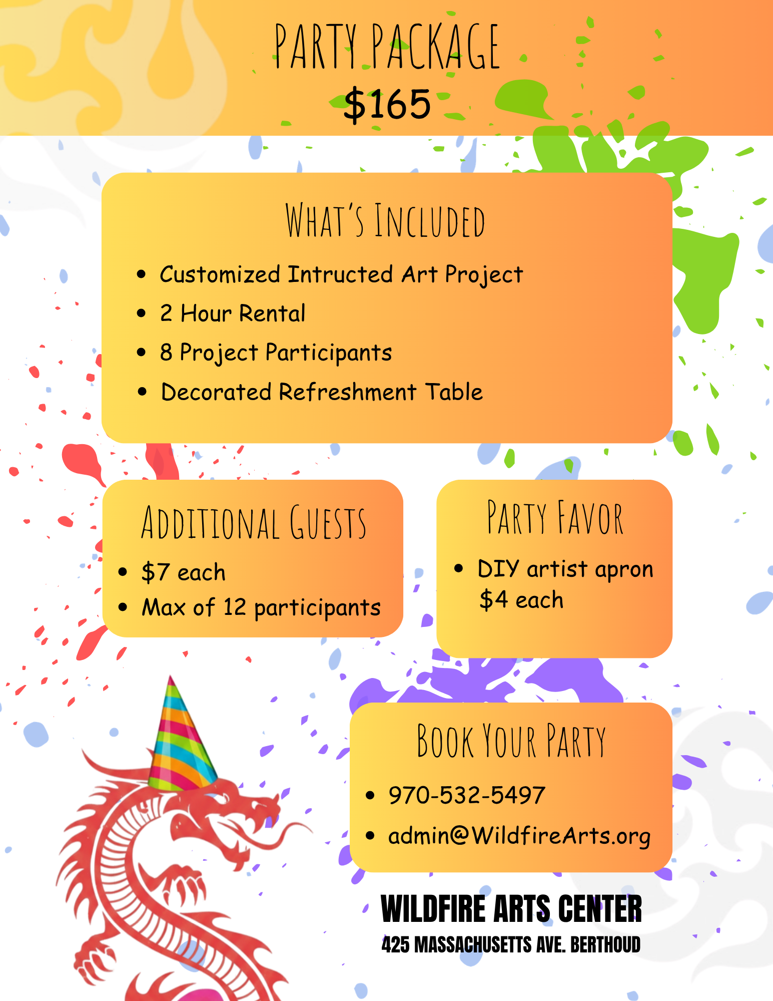 Birthday Party Package