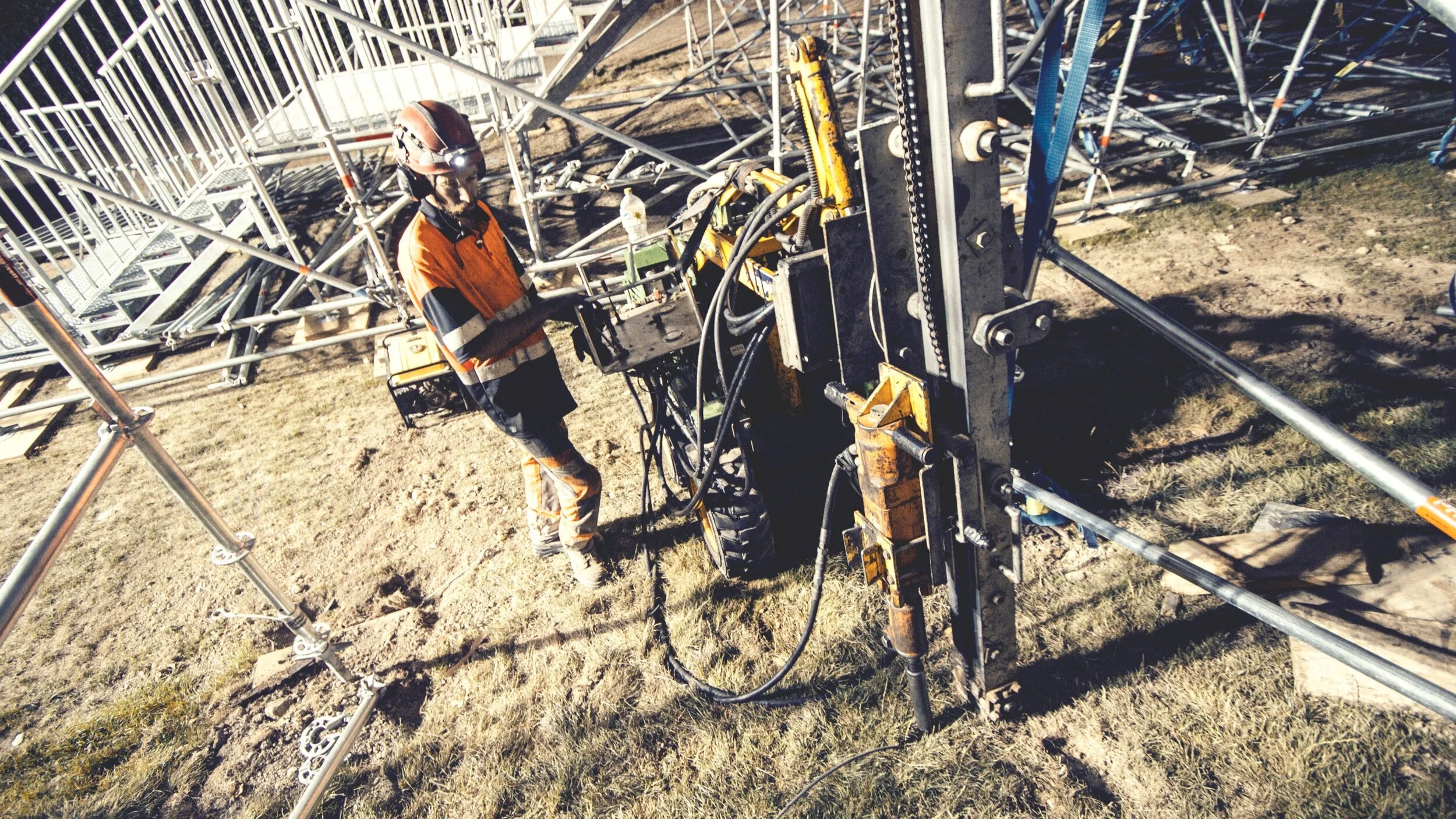 Ground Anchor Installation