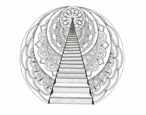Authenticity Pen & ink on paper