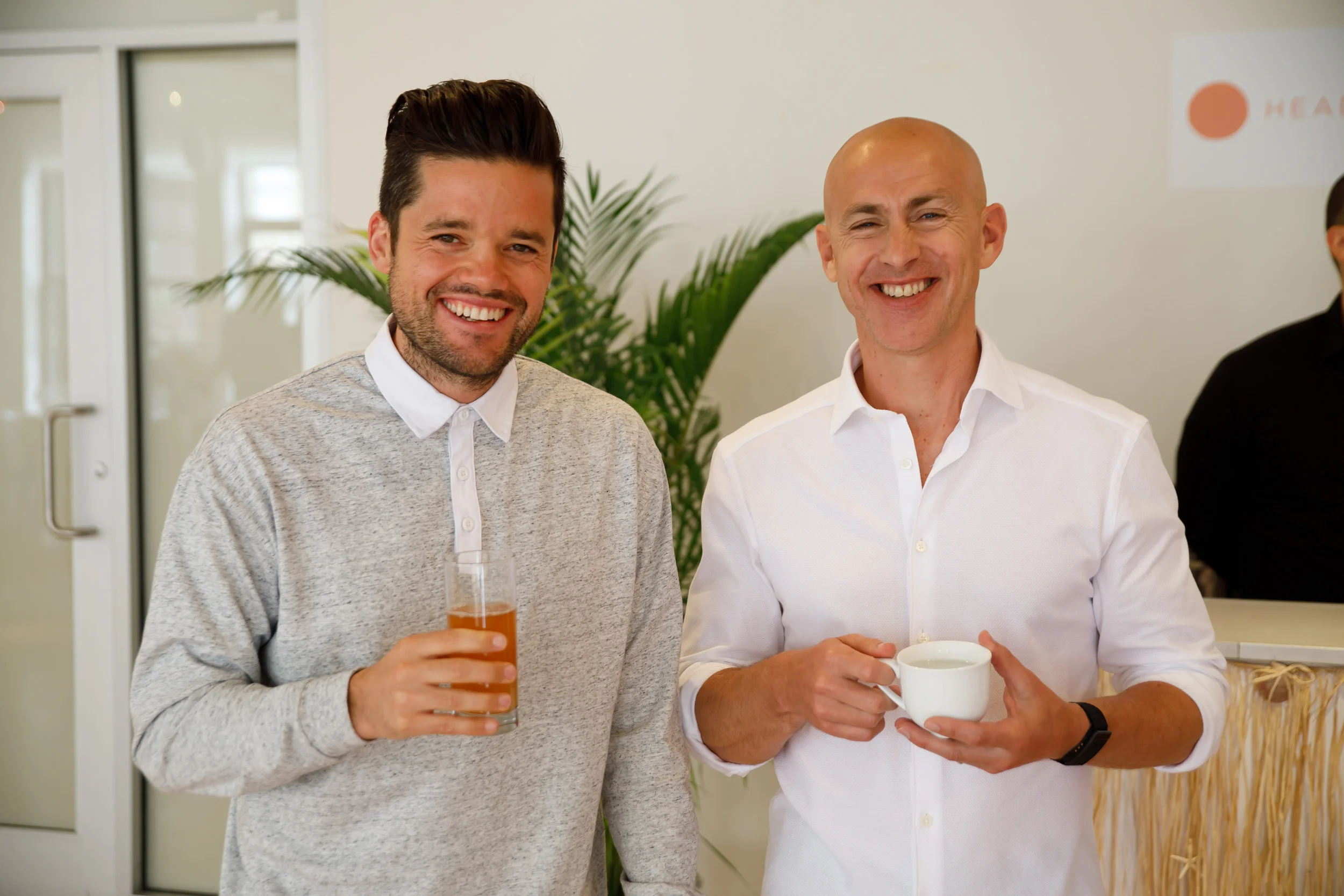Andy Puddicombe and Rich Pierson
