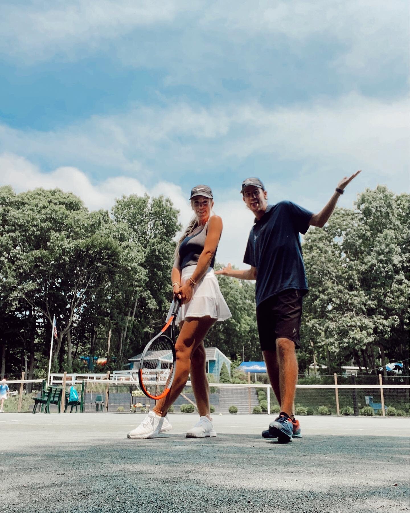 🎾🙌Gotta work for what you want! I promised myself that one day I&rsquo;d learn to play and I&rsquo;ve been working hard the last two weeks to learn... it&rsquo;s so rewarding to challenge myself (even when I feel too old or tired😴) What have you a