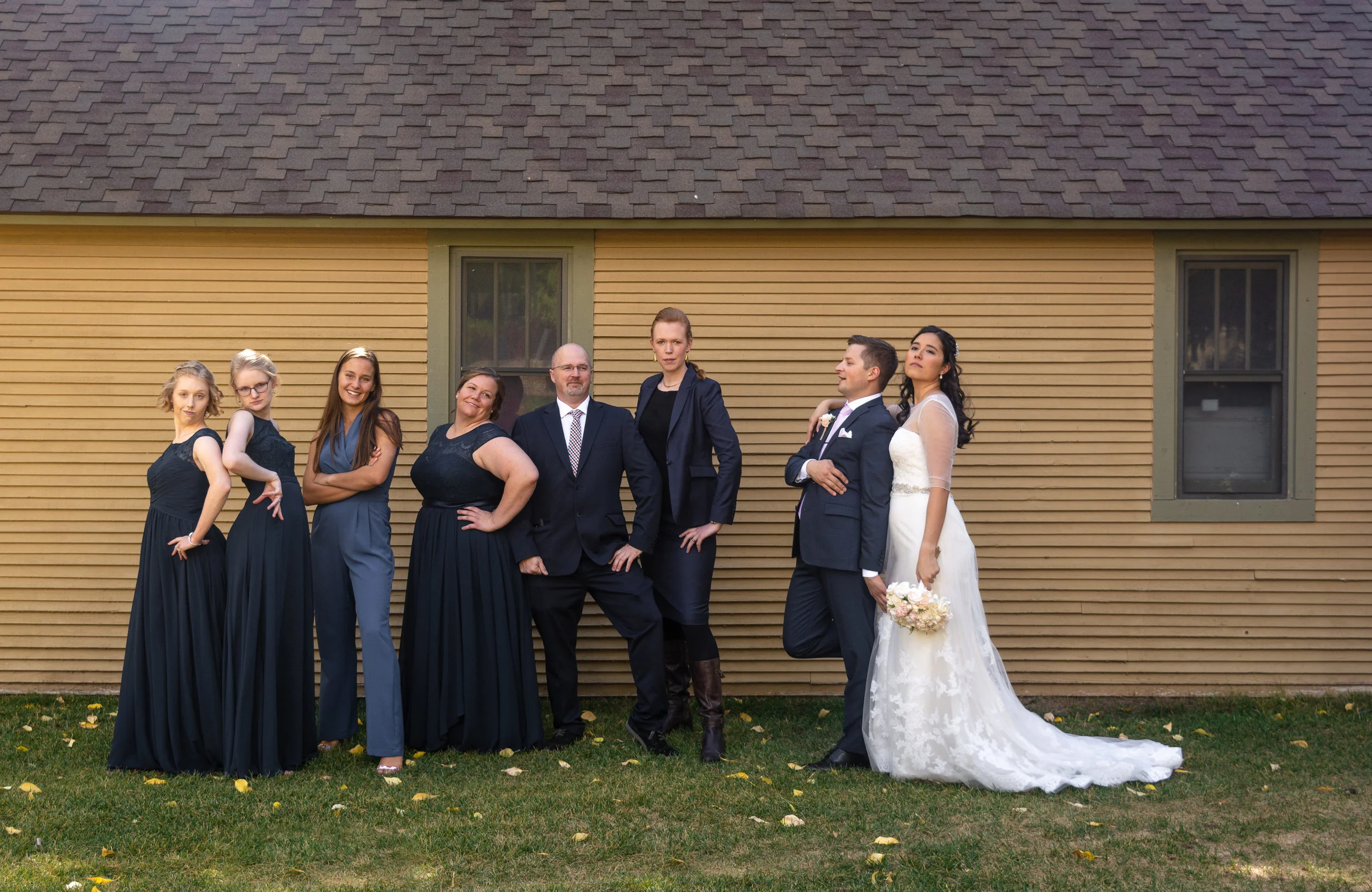 Bridal Party at Manor Vail Lodge