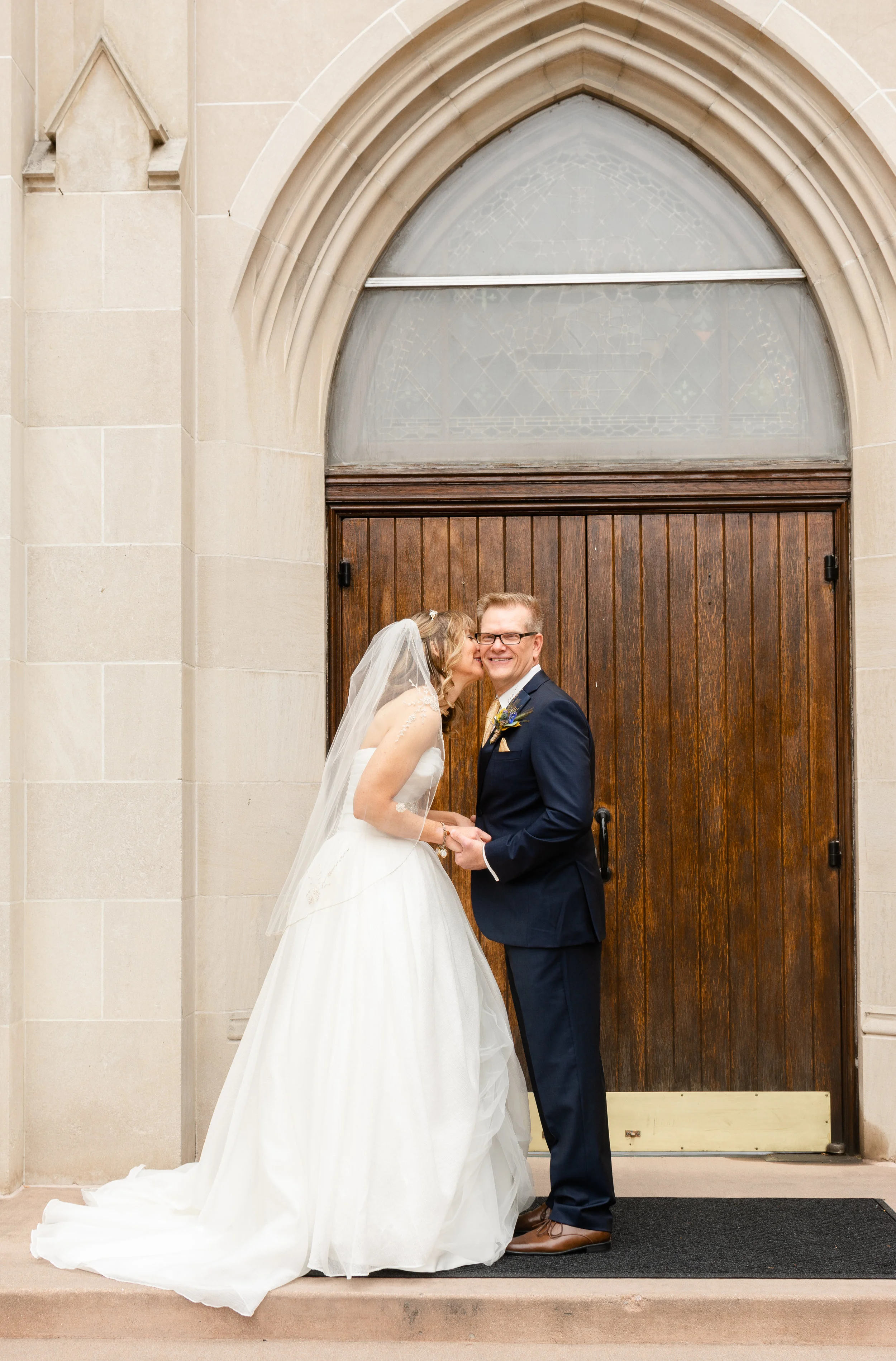 Wedding at Blessed Sacrament Catholic Church in Denver
