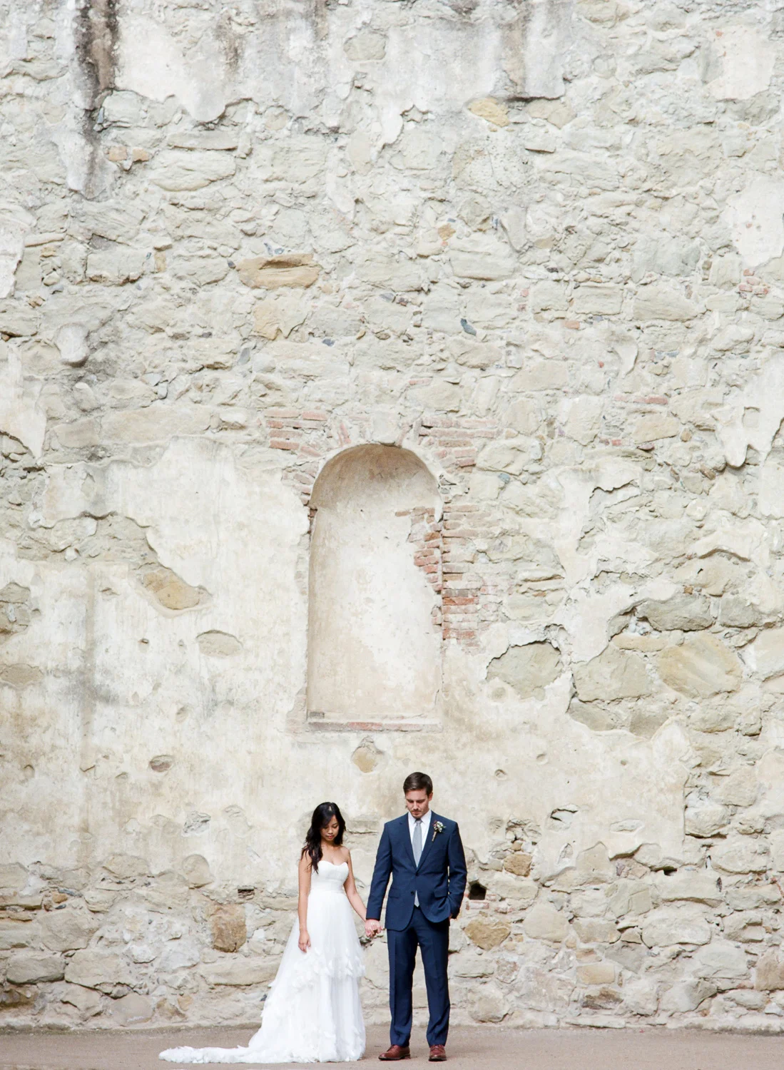 Historic California ruins wedding pictures Tyler Rye Photography