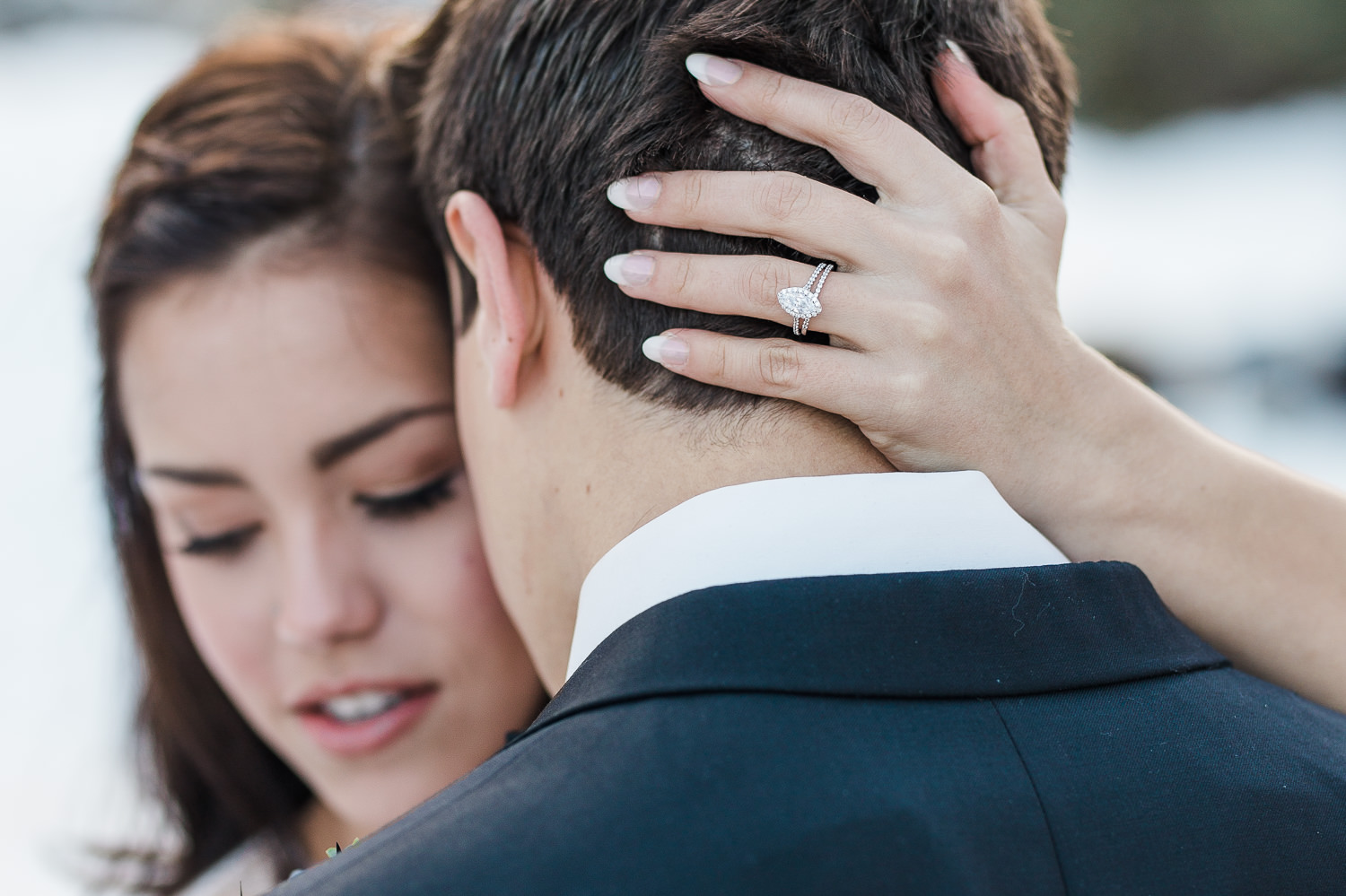 Seven Oaks Fine Jewelers Marquis wedding ring Zion National Park