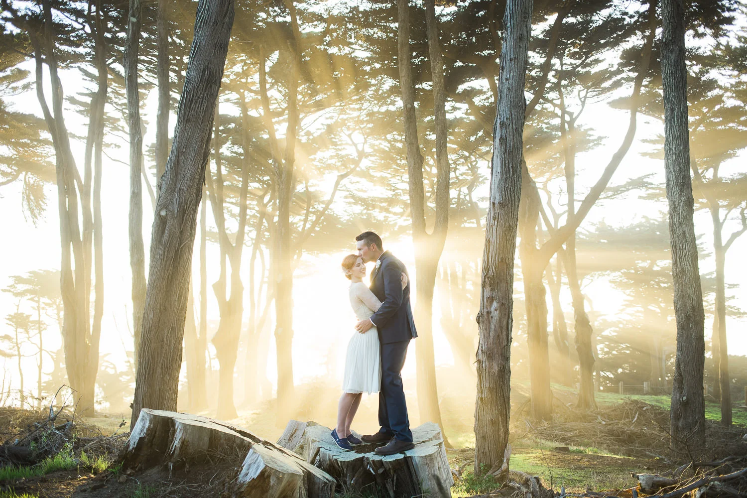 Land's End San Francisco California Adventure Elopement Photographers