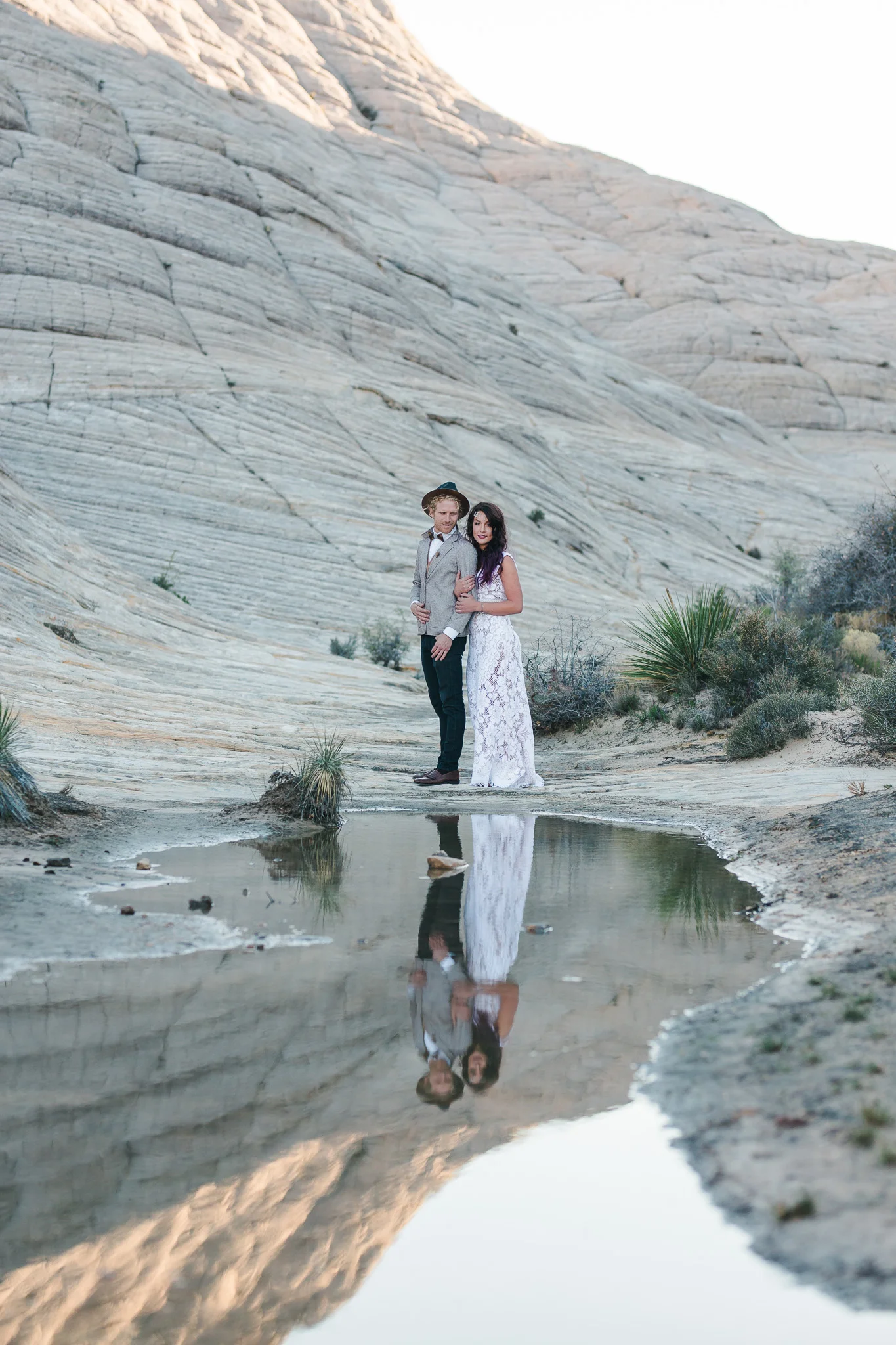 White Rocks Snow Canyon State Park Elopement