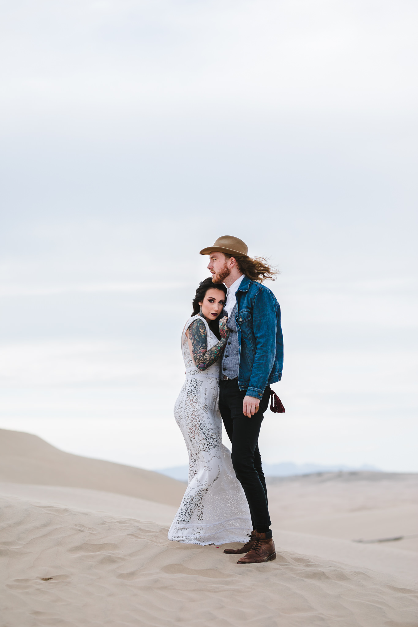 Sand Dunes Desert Wedding Eureka Utah
