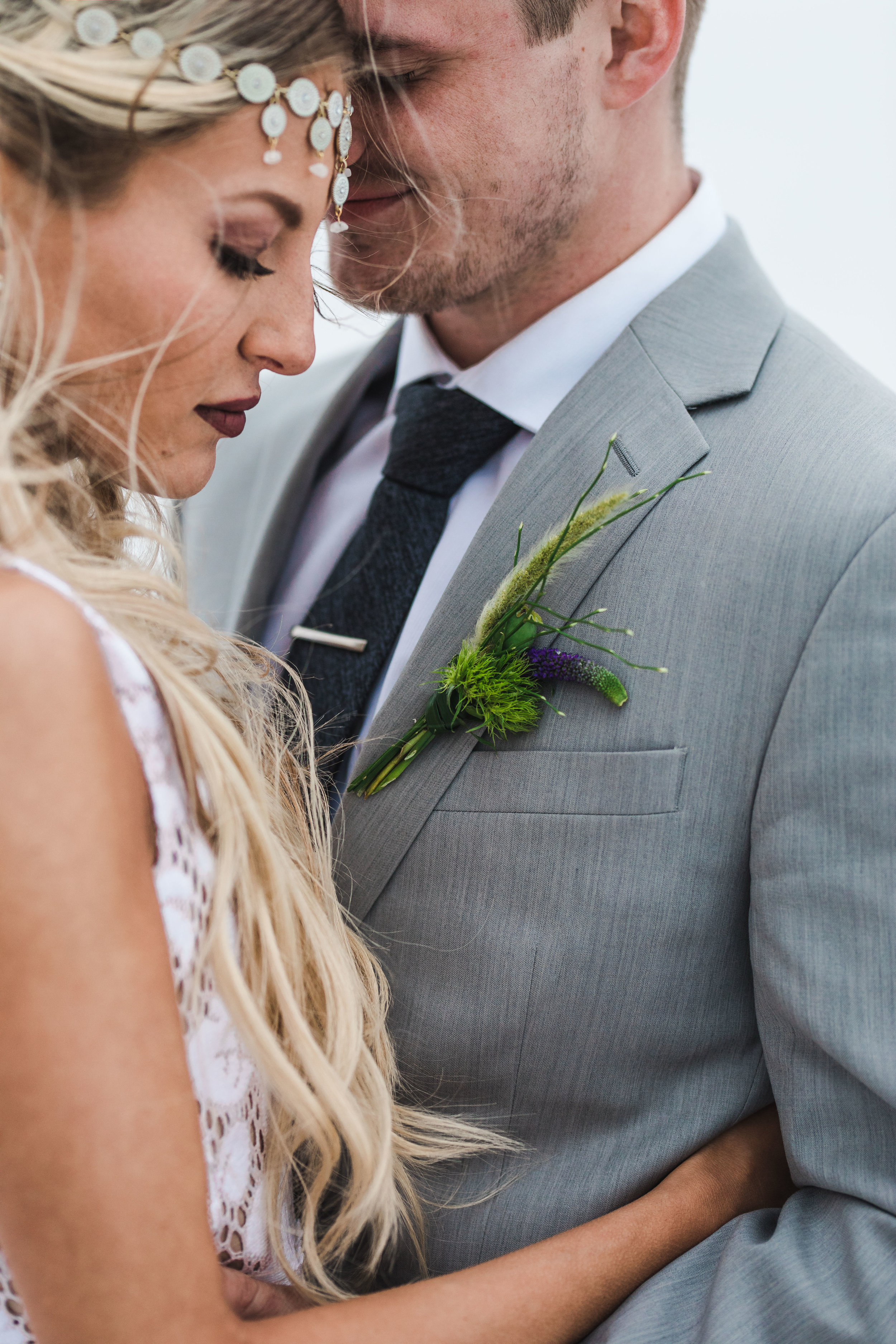 Intimate wedding pictures fine art Utah elopement photographers