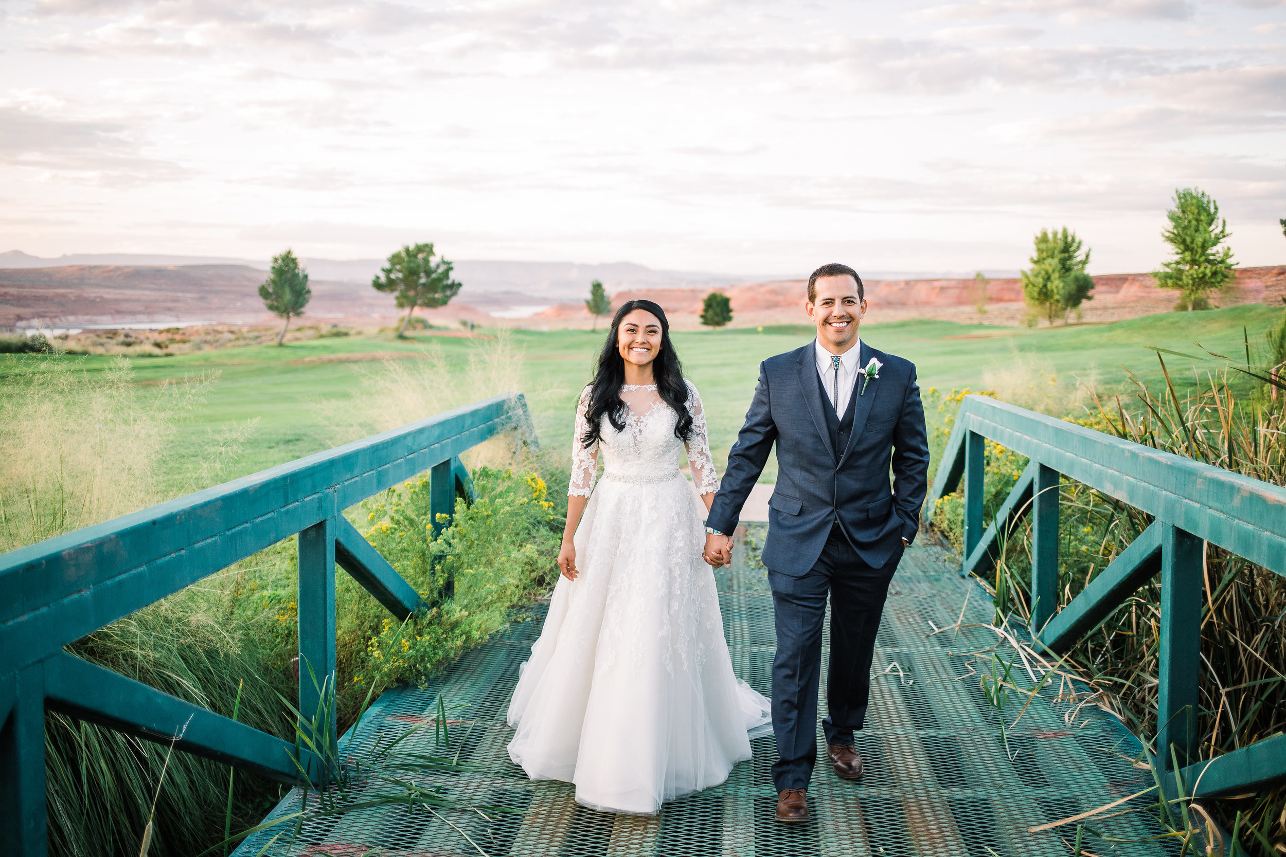 Lake Powell Golf Course Wedding