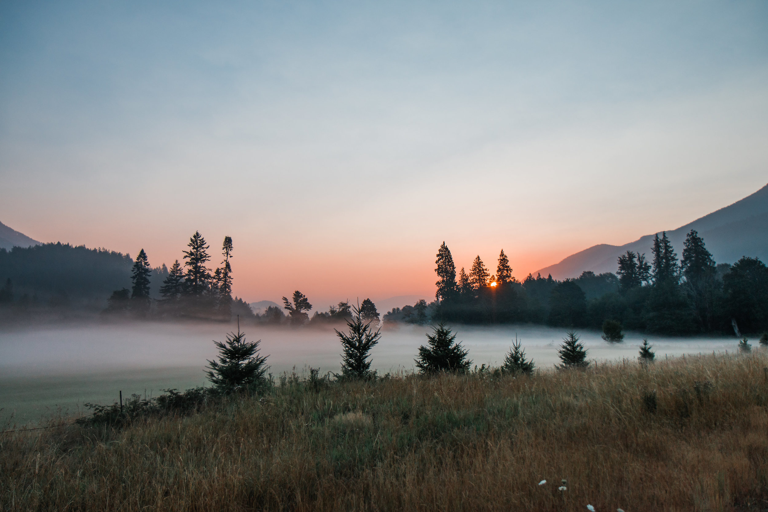 Washington Mount Rainier Sunrise Bridals