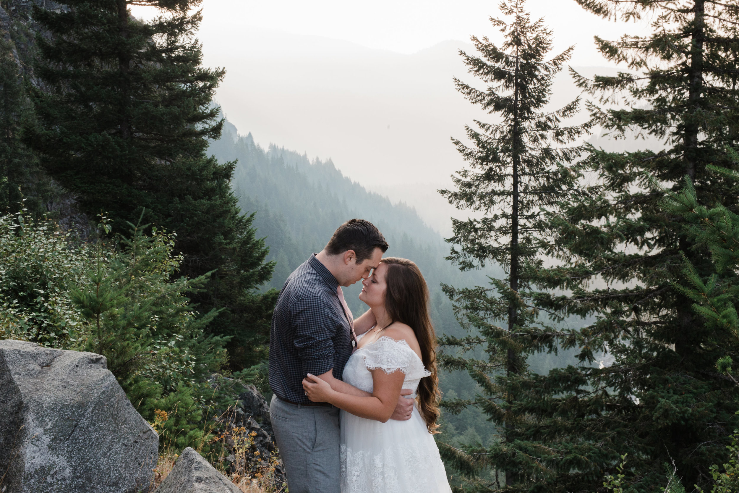 Washington Mountain Intimate Wedding