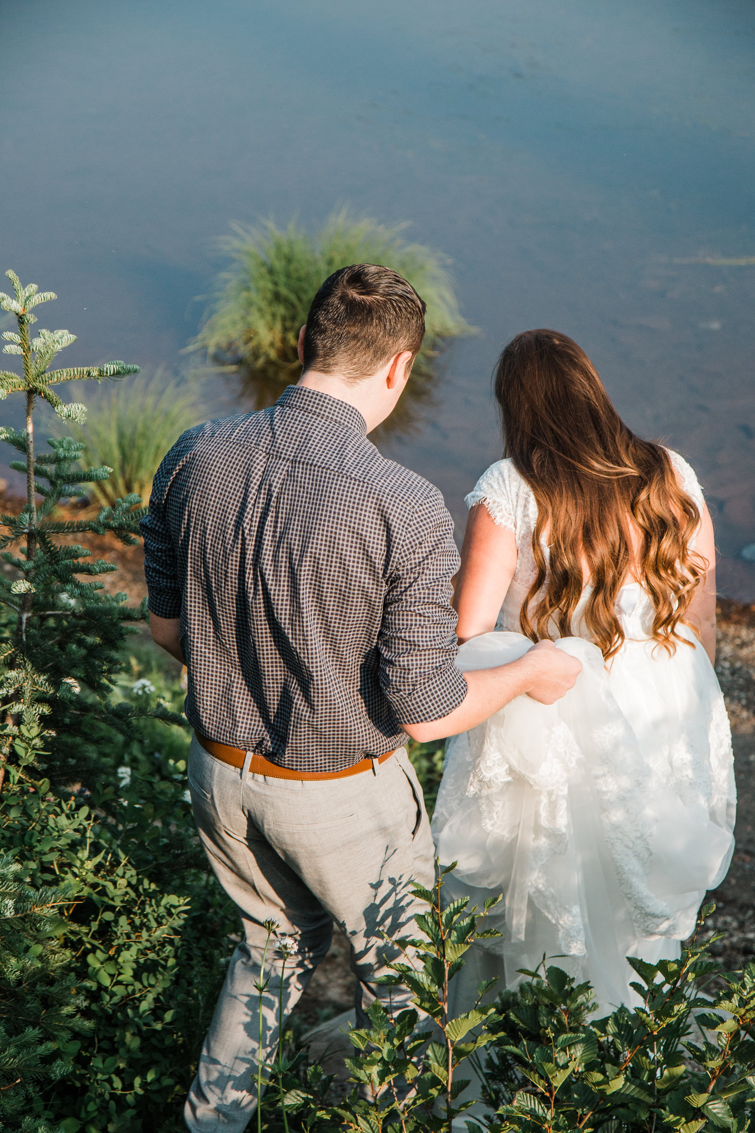 Adventure wedding photographers in Colorado