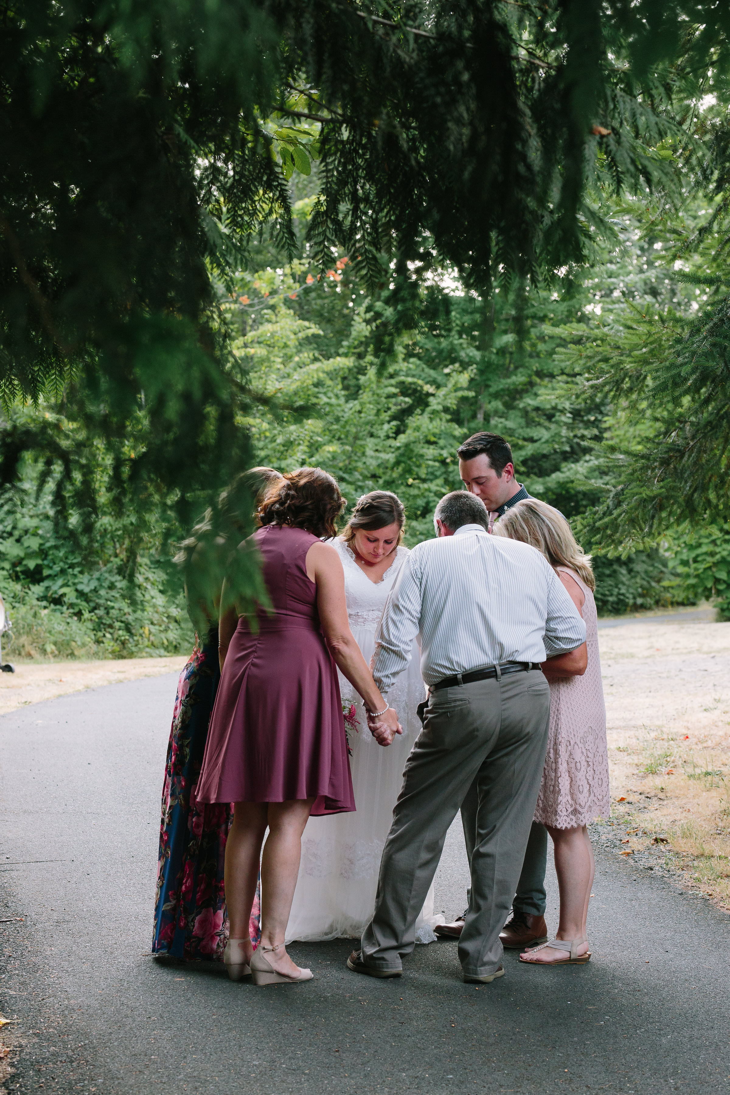 Family Prayer Ceremony Wedding