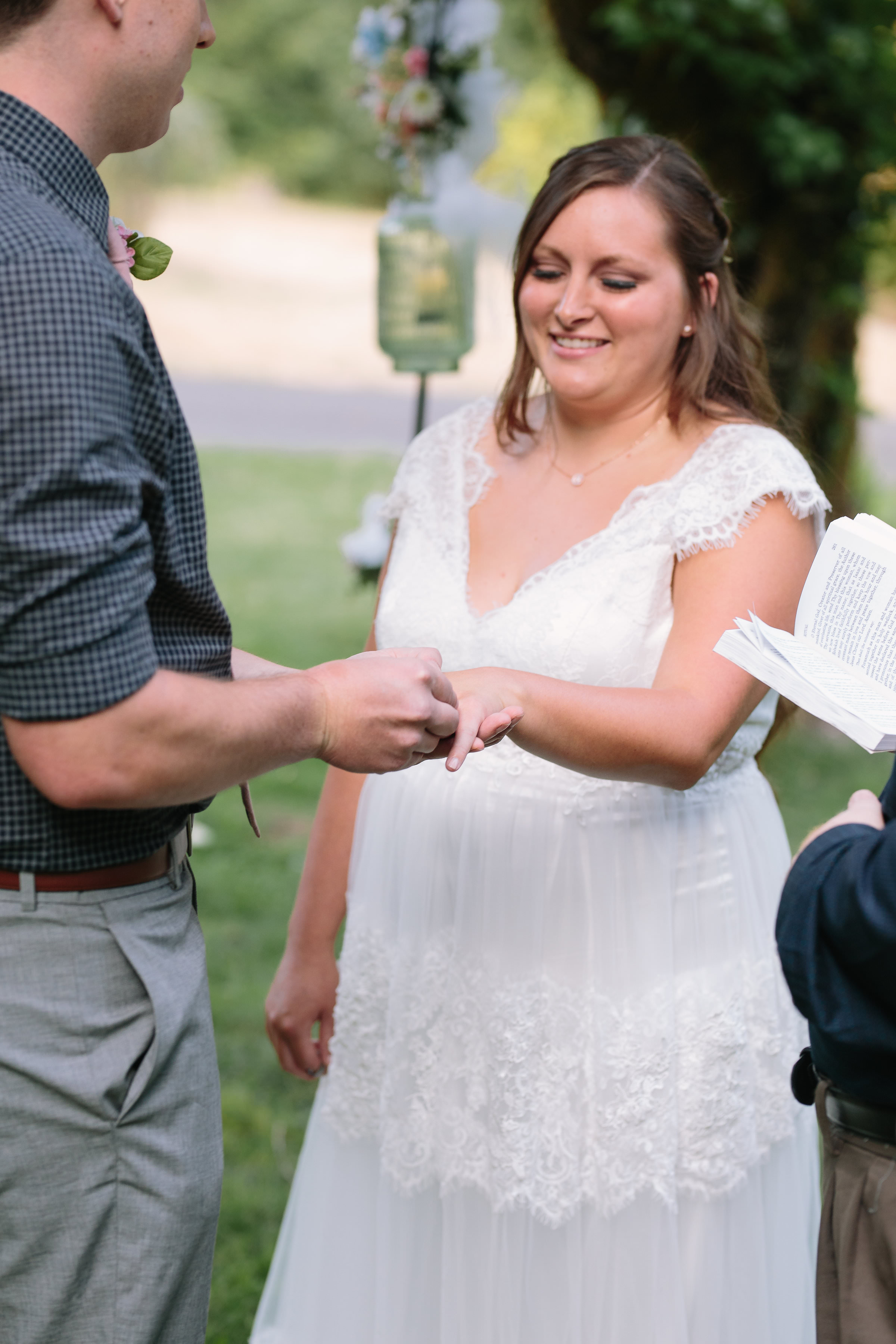 Ring Exchange Intimate Ceremony