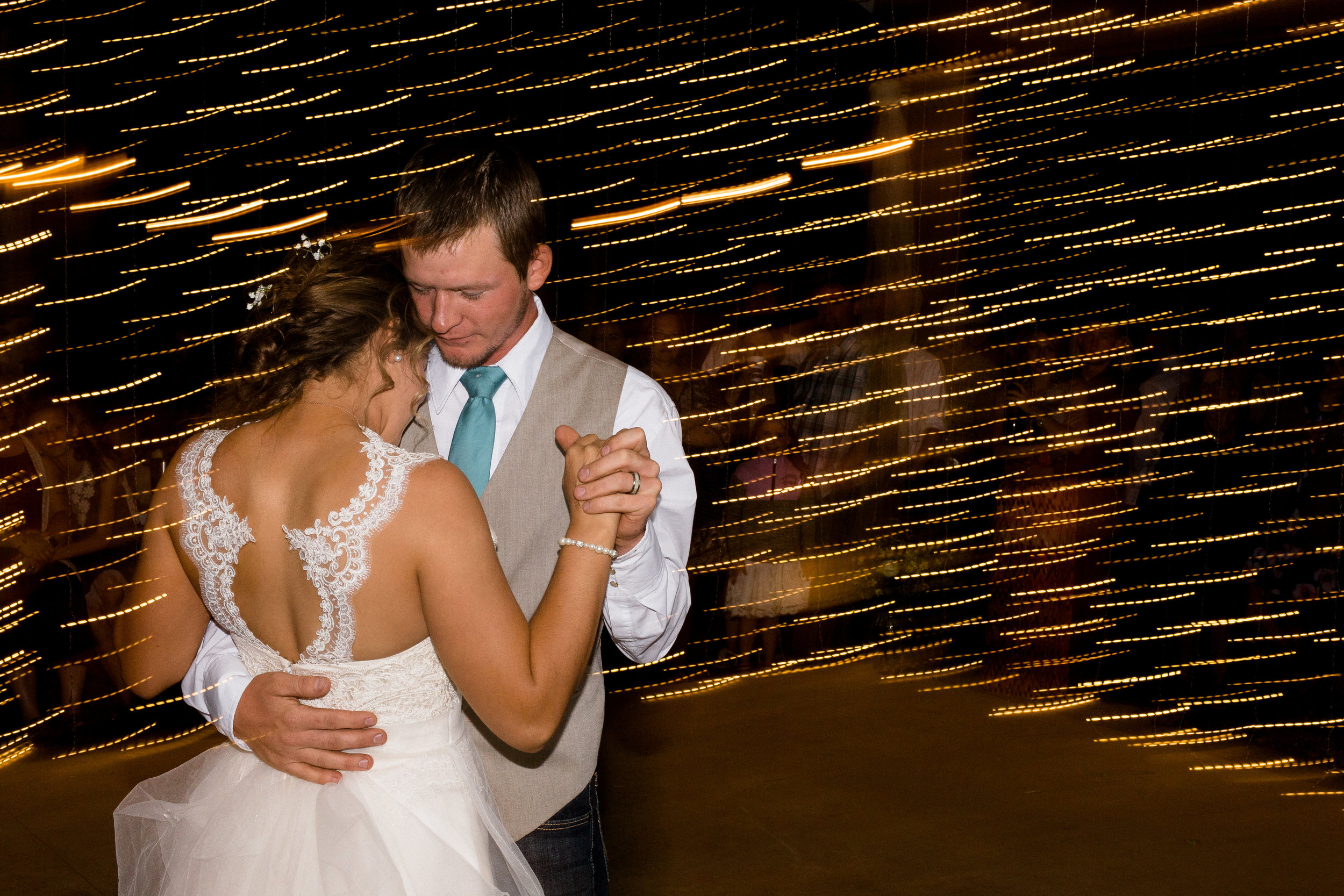 First Dance Colorado Mountain Wedding