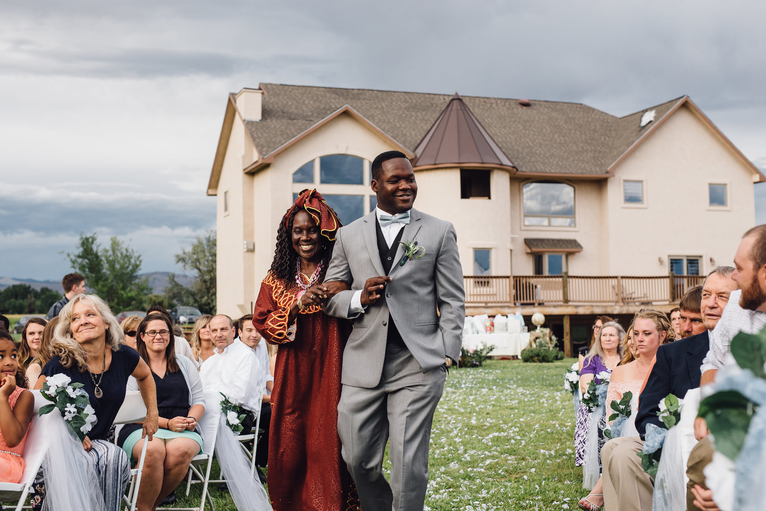 Western Slope Colorado Backyard Wedding
