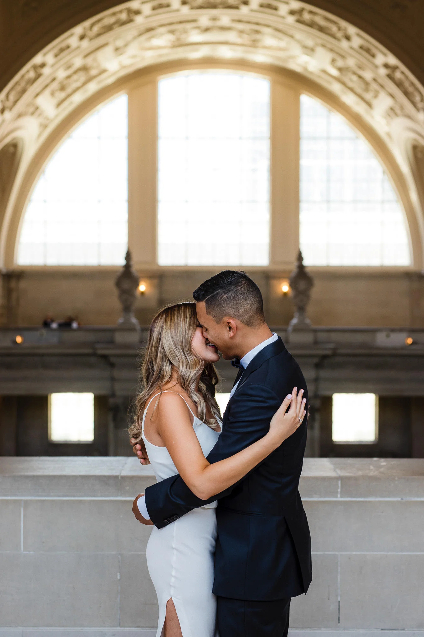 San Francisco City Hall fourth floor elopement ceremony
