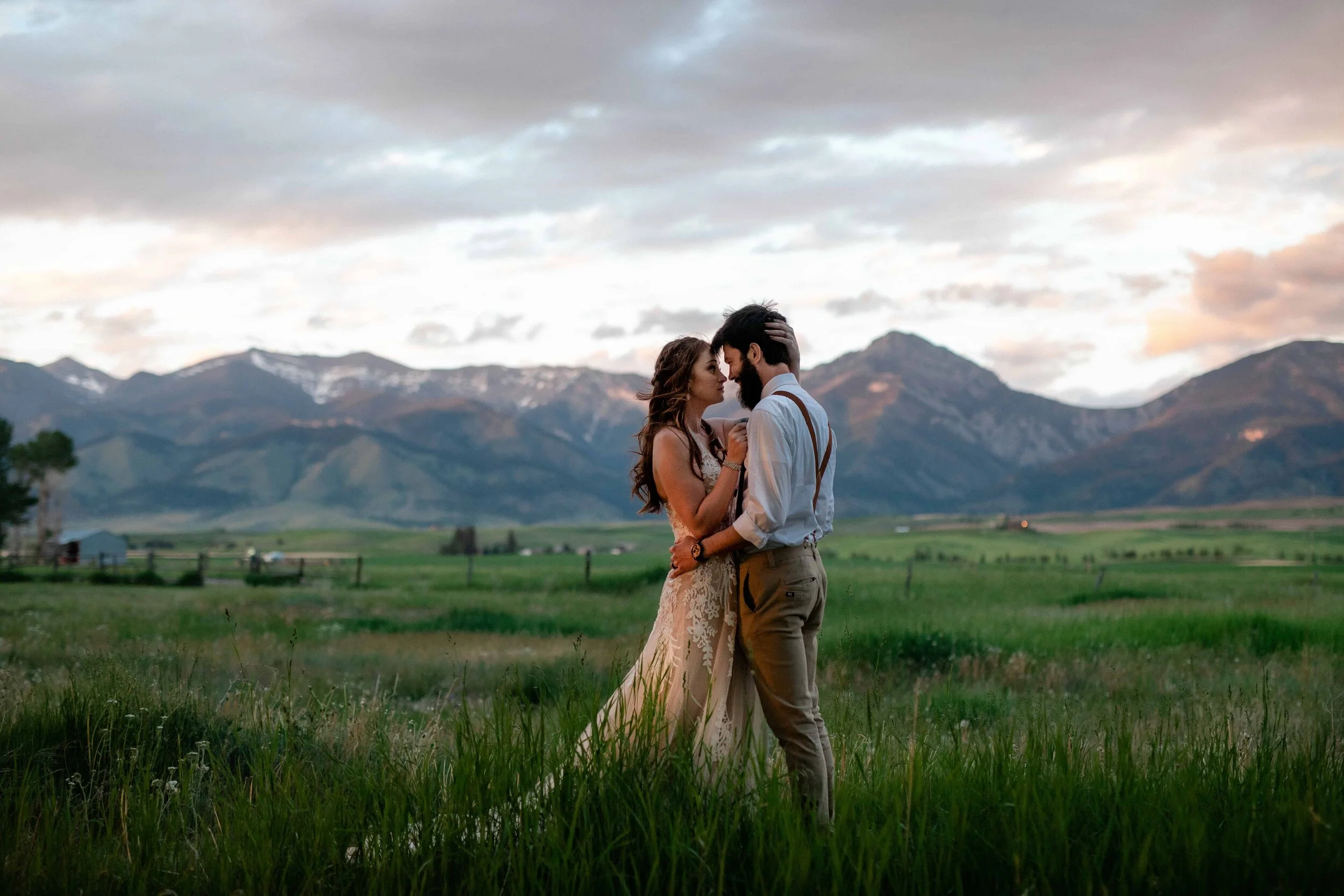 Hanging Dress Detail Adventure Wedding in Zion National Park