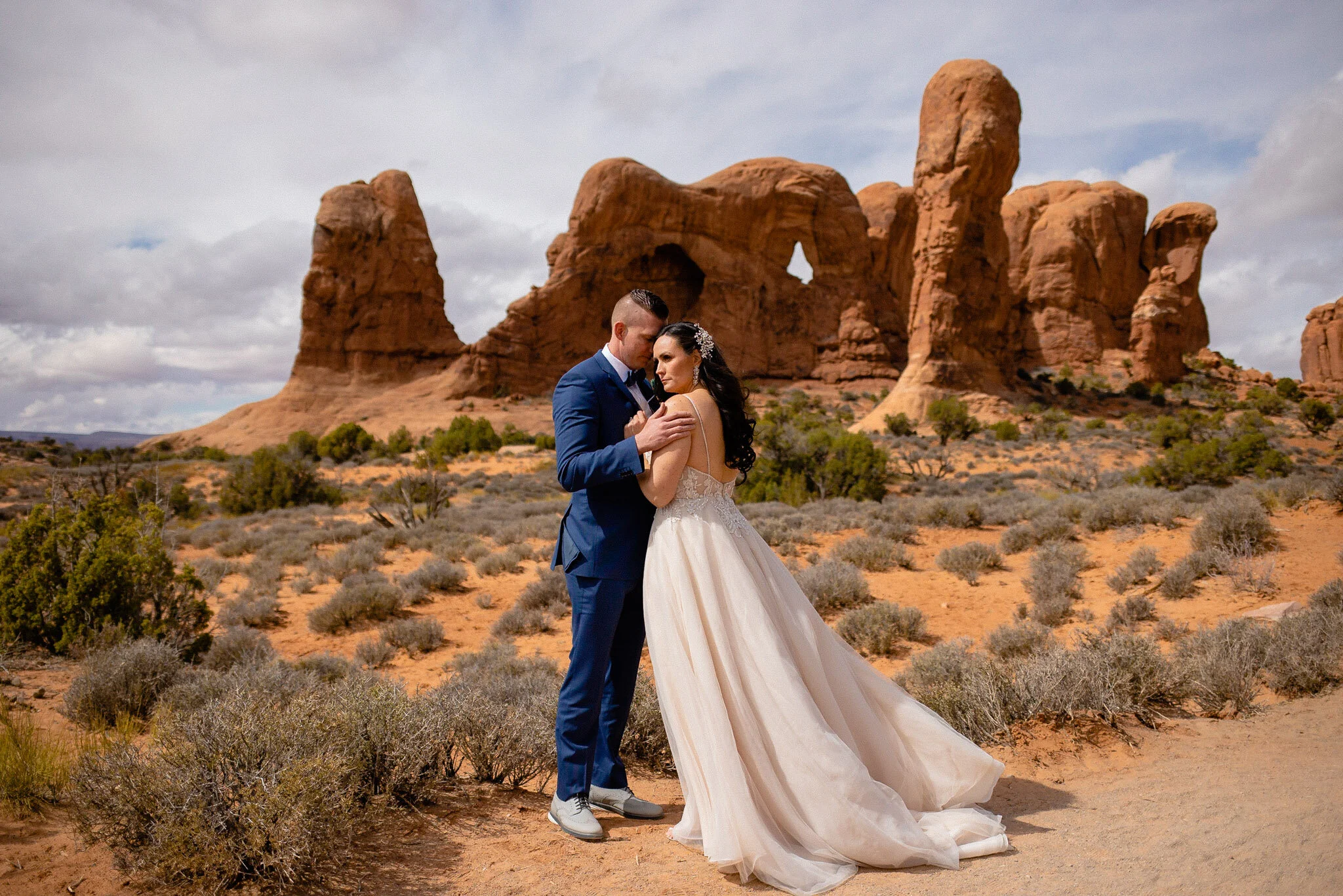 Arches National Park Moab Elopement | Michelle + Steven