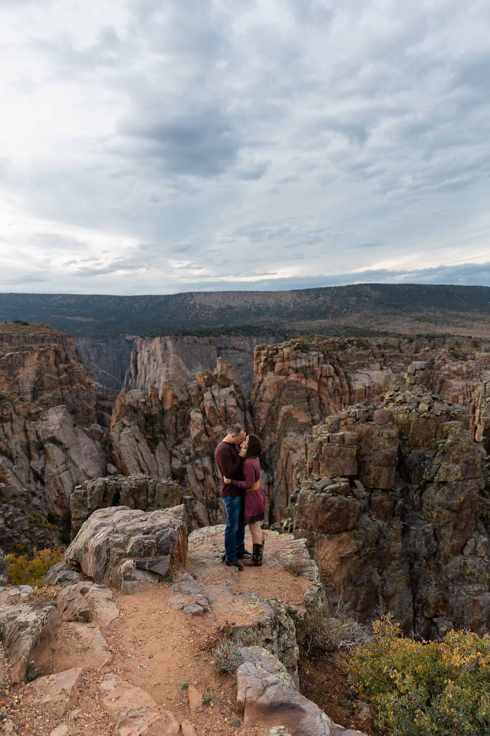Adventure Session at the Black Canyon of the Gunnison National Park in Colorado