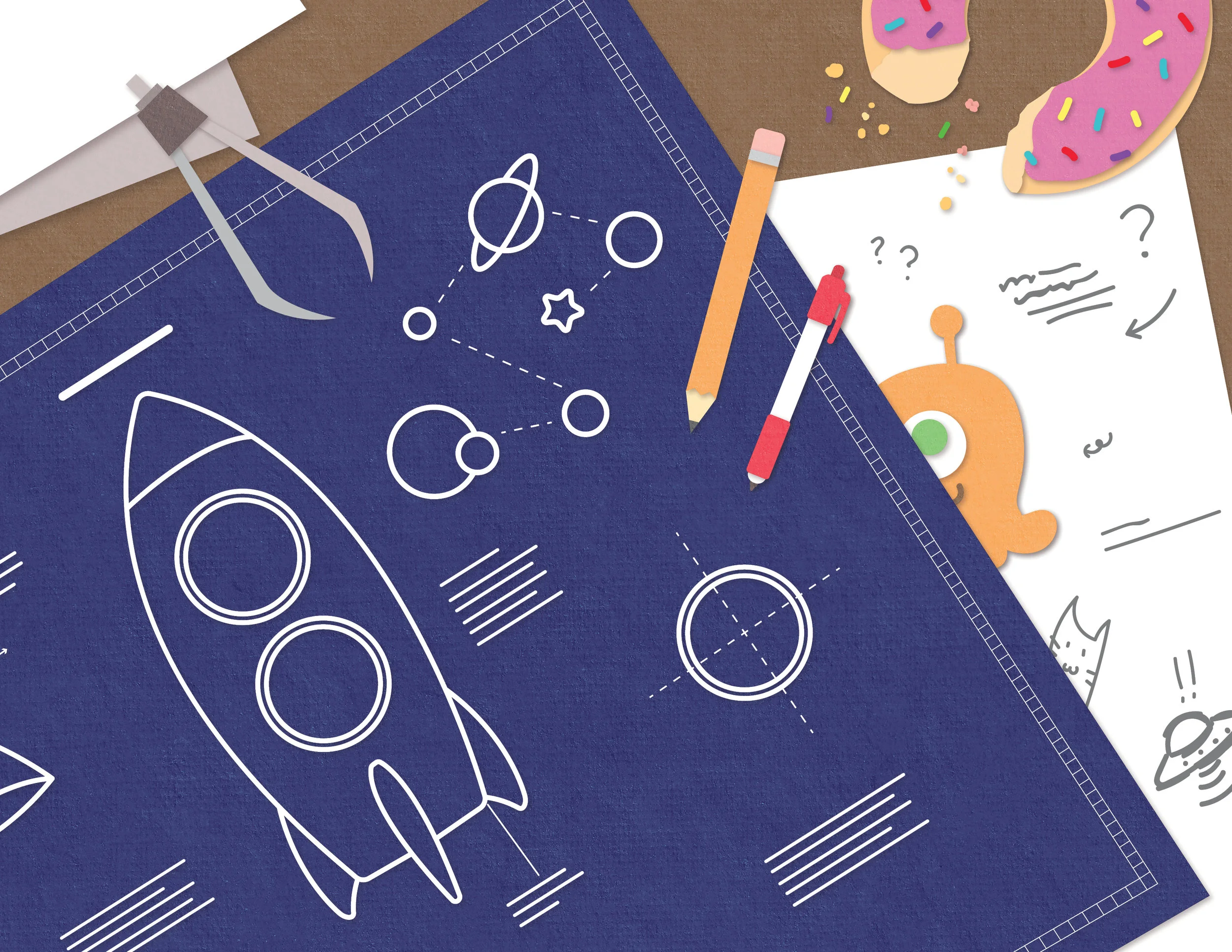 Lovepop Engineering Illustration