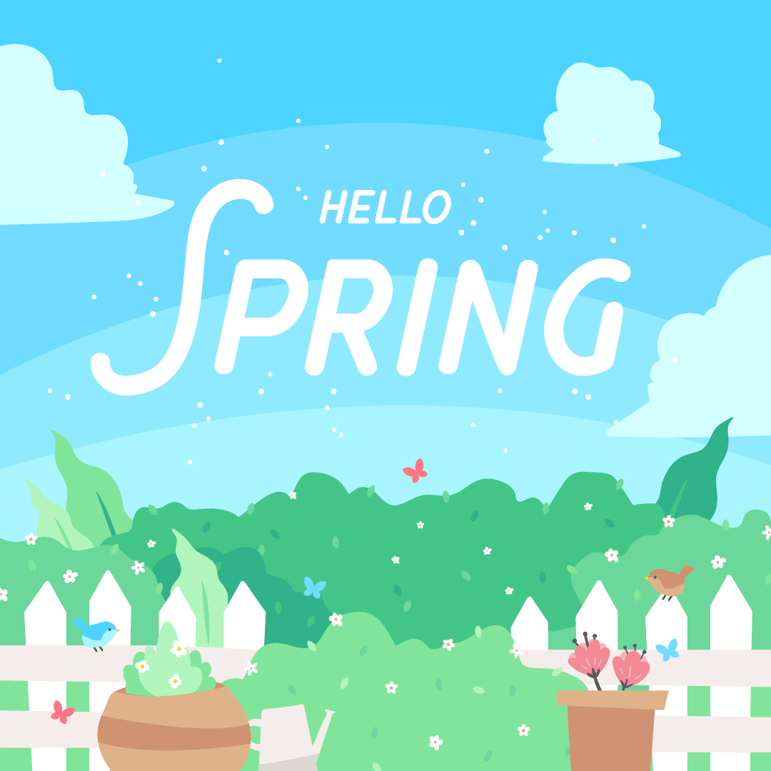 Hello Spring gif