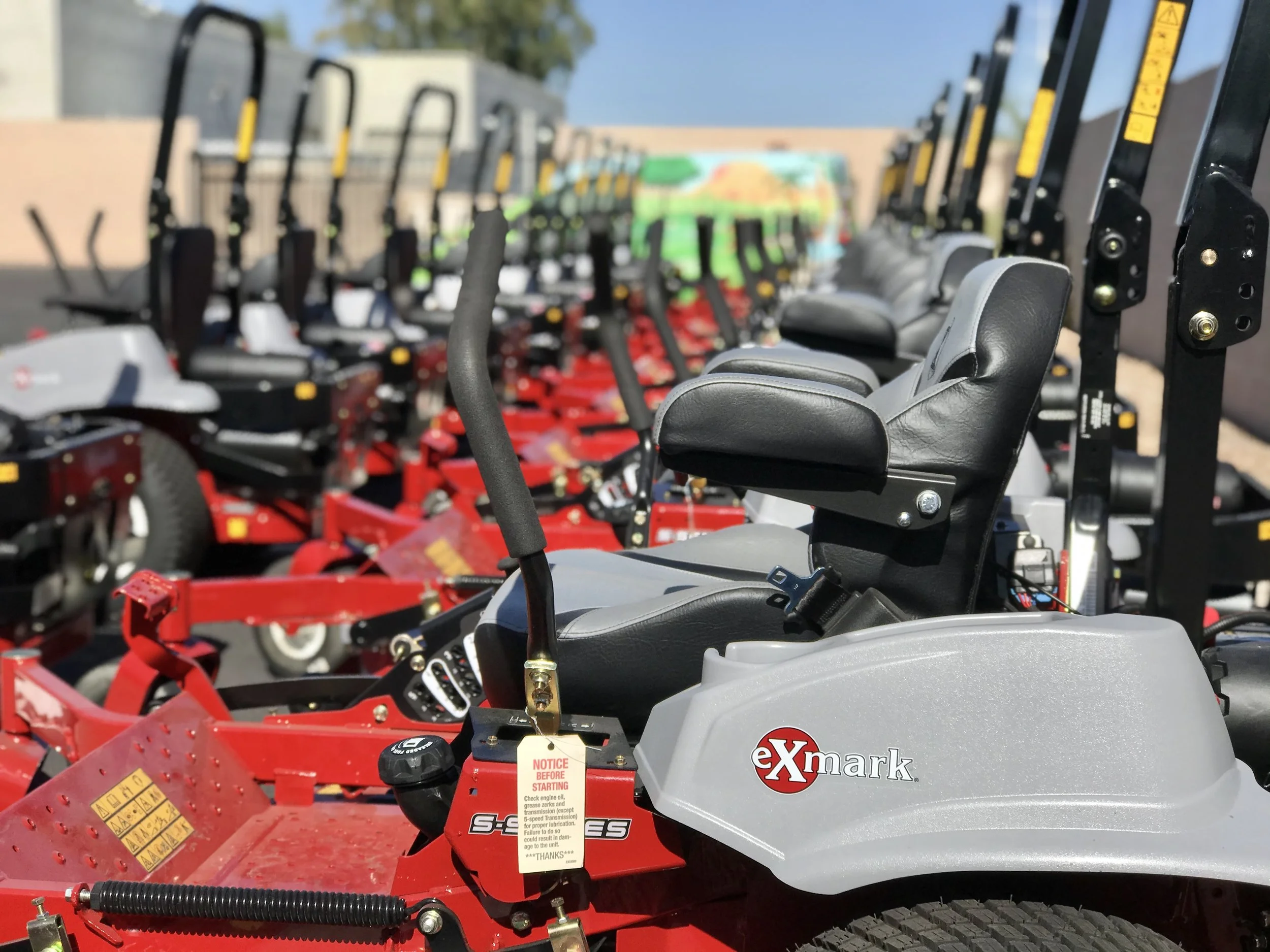 Welcoming Our New Mower Fleet!