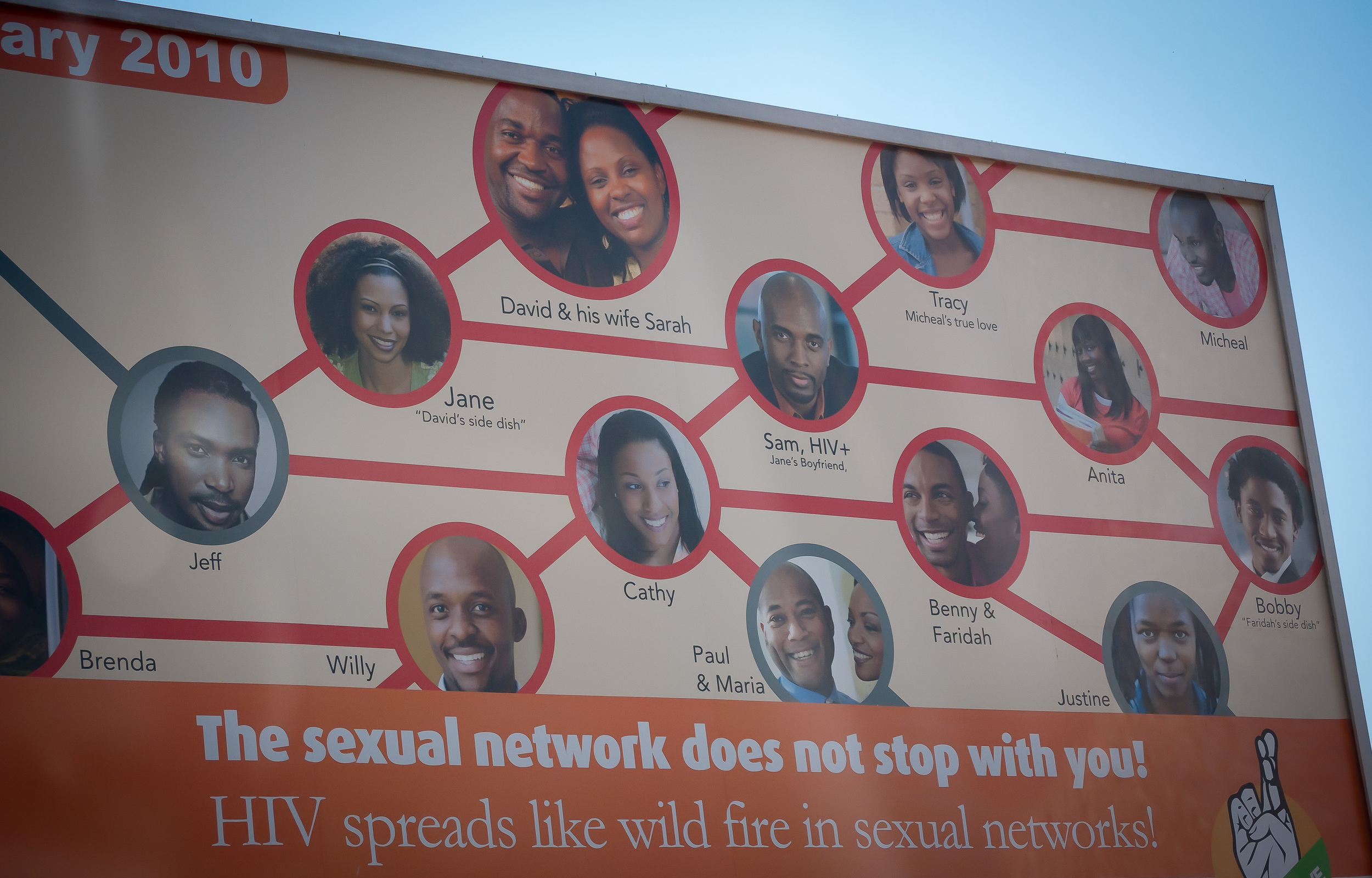 Some of the most graphic billboards I've seen. Don't think you would ever see something this detailed in the United States.