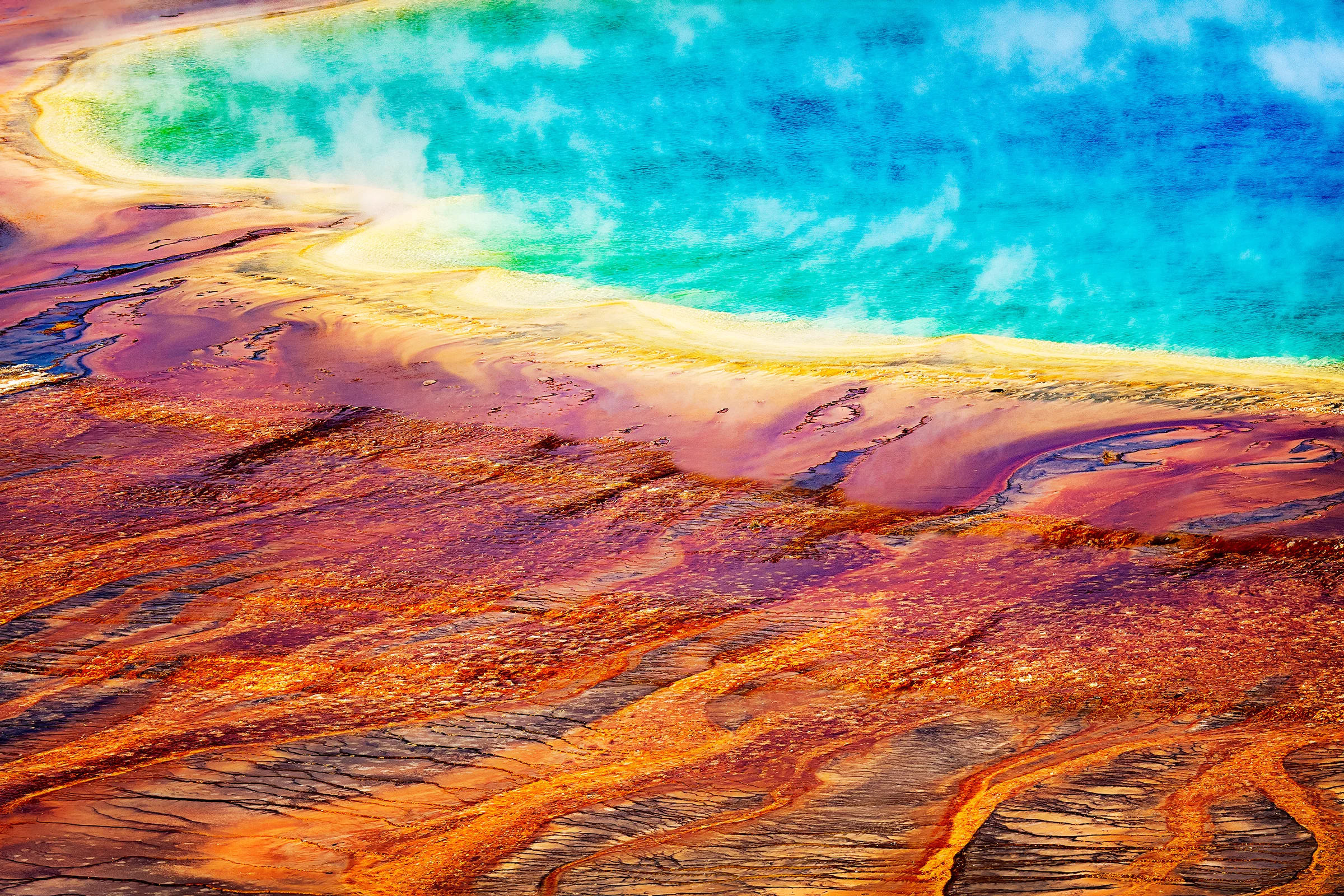 Grand Prismatic, Wyoming ©2020 Brian Rivera Uncapher