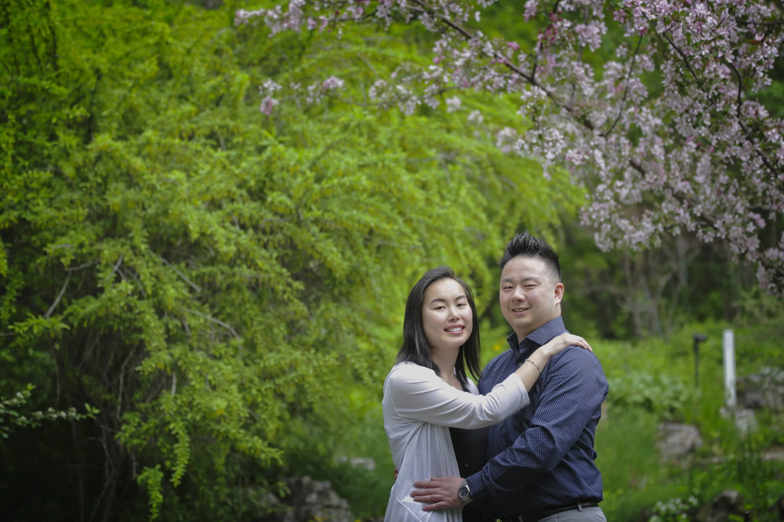 Engagement session at Reader Rock Garden