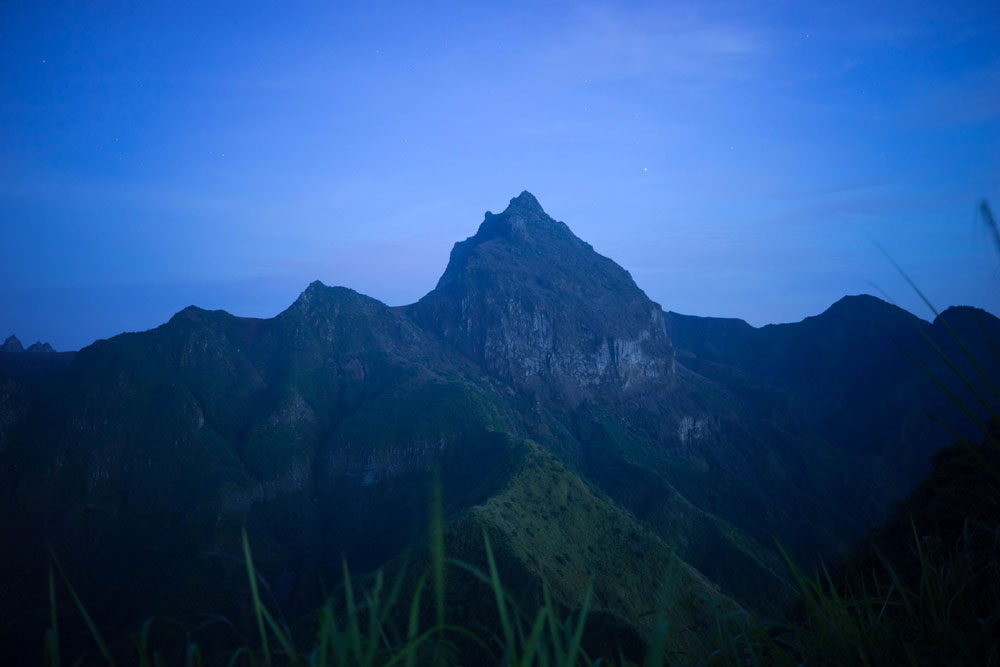 Pemandangan ketika pertama kali buka tenda, pos 2.